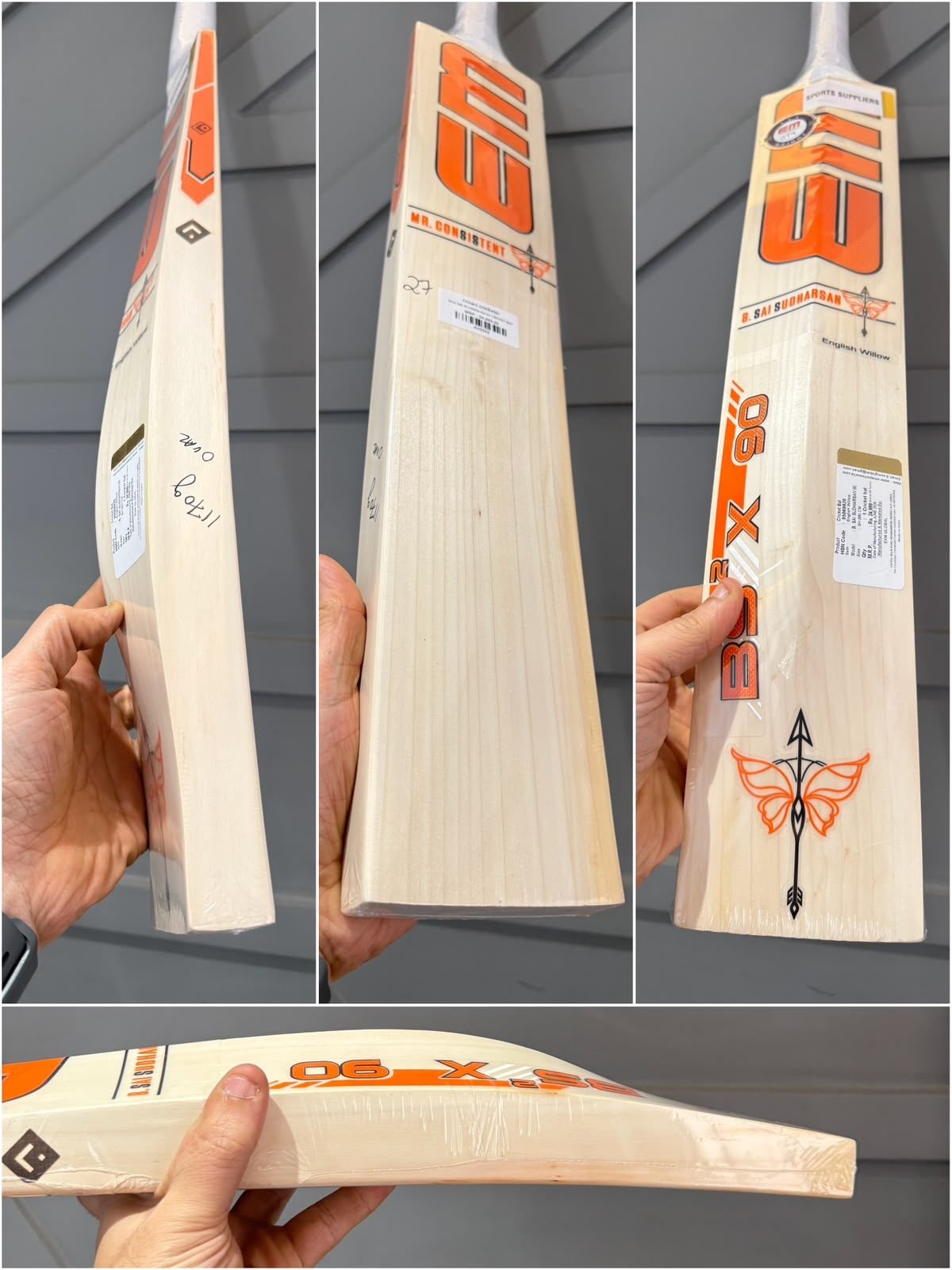 EXM SAI SUDARSHAN 90 CRICKET BAT