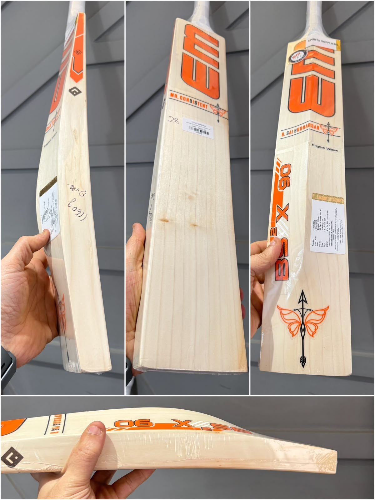 EXM SAI SUDARSHAN 90 CRICKET BAT