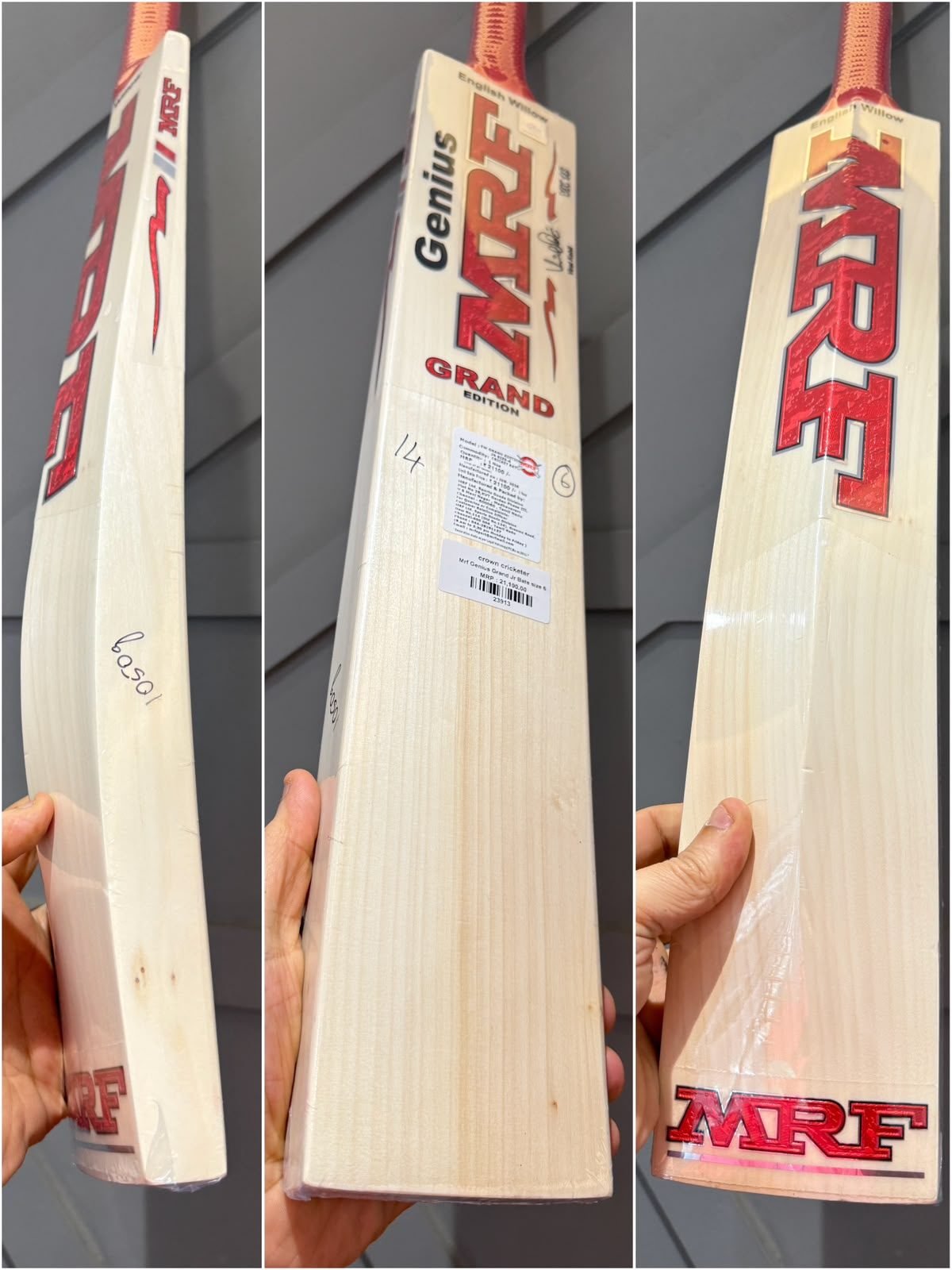 MRF Genius Grand Bat size 6