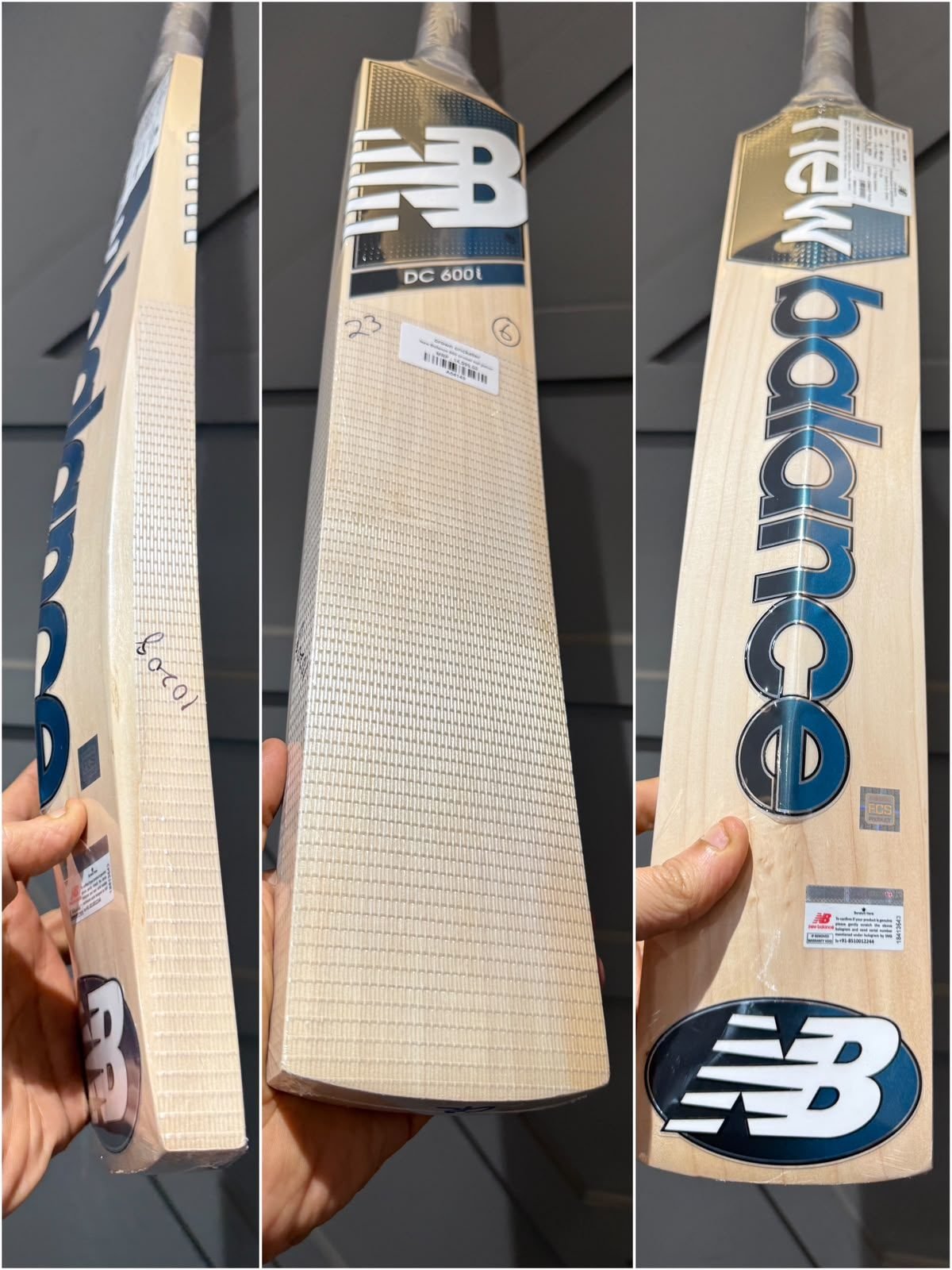New Balance 600 cricket bat SIZE 6