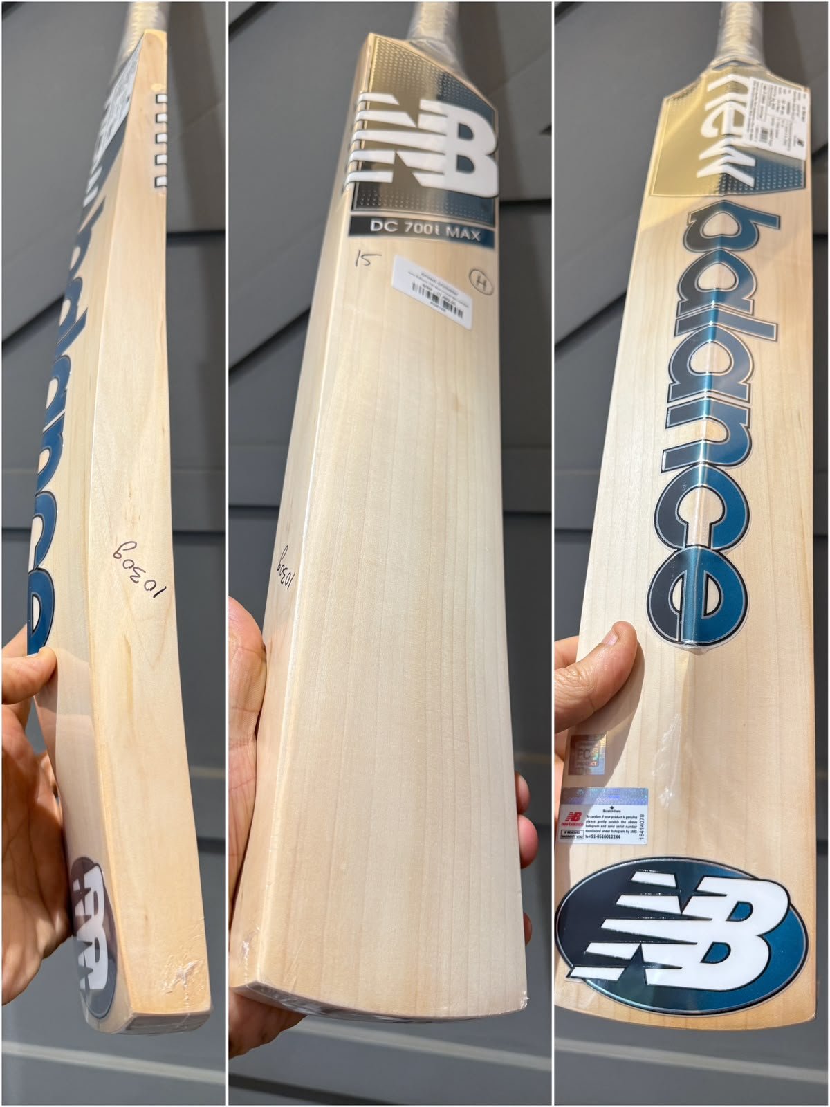 New Balance 700 Max Cricket Bat HARROW