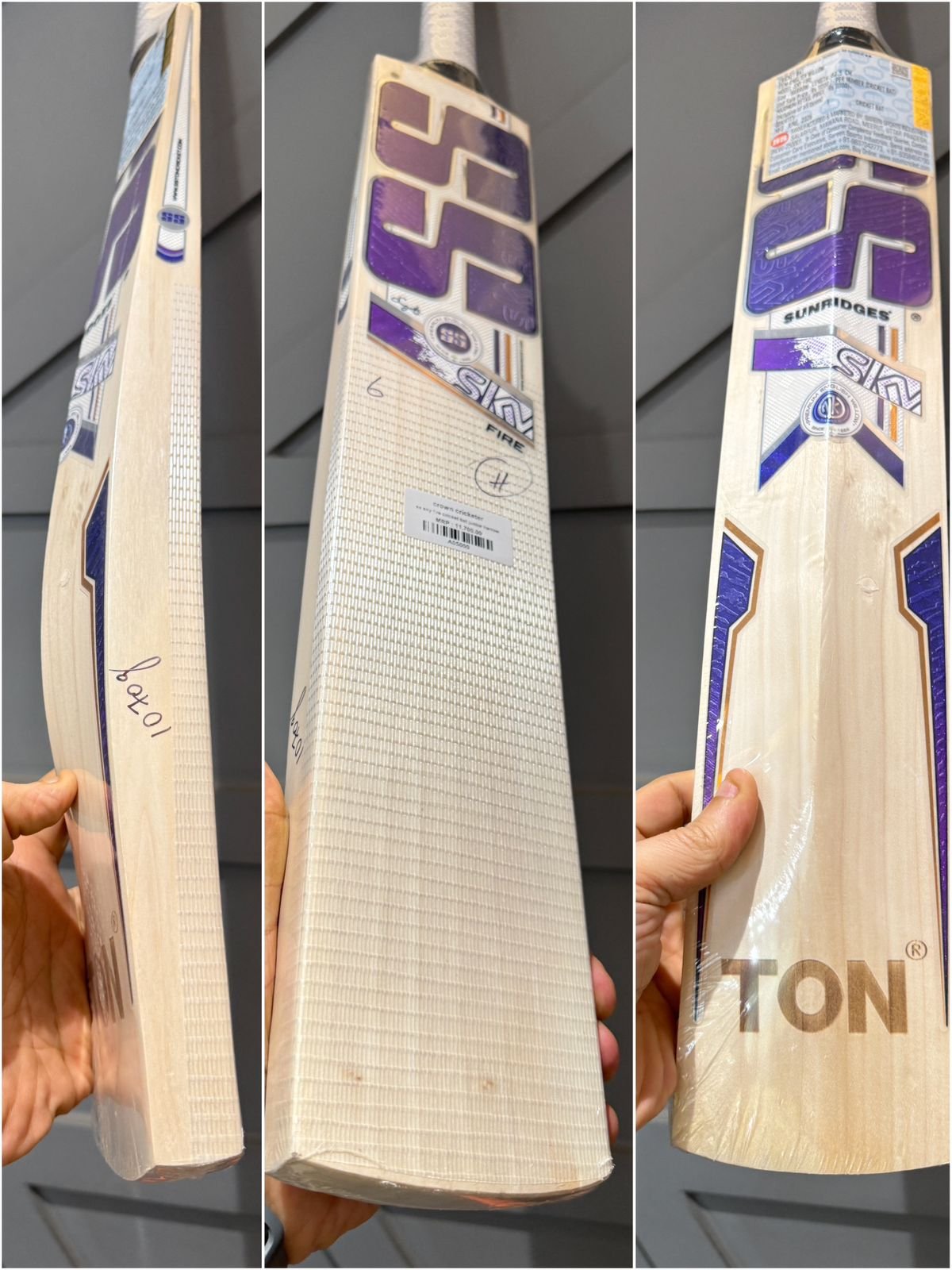 SS Sky Fire Cricket Bat Junior Harrow