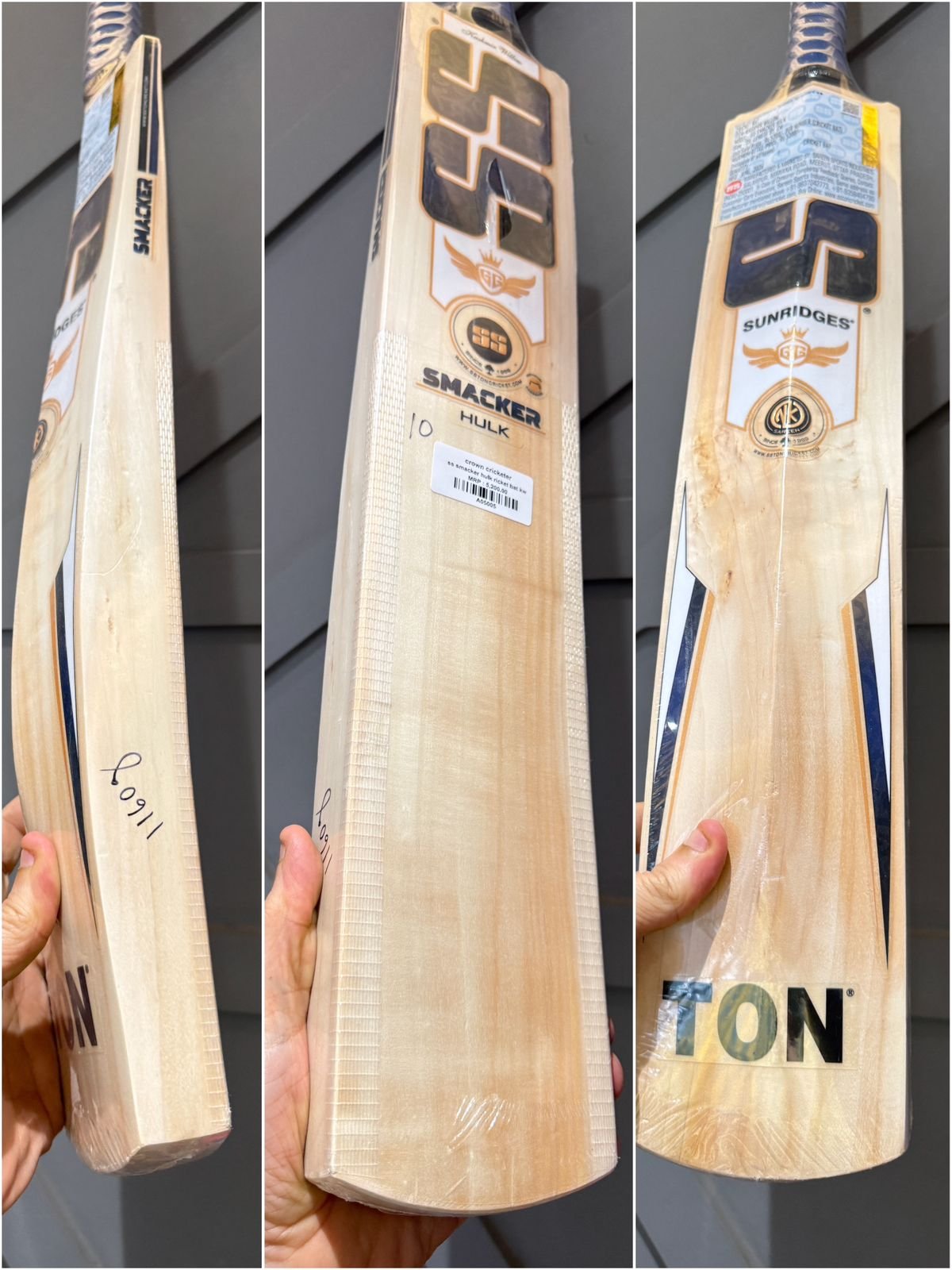SS Smacker Hulk Ricket Bat kw