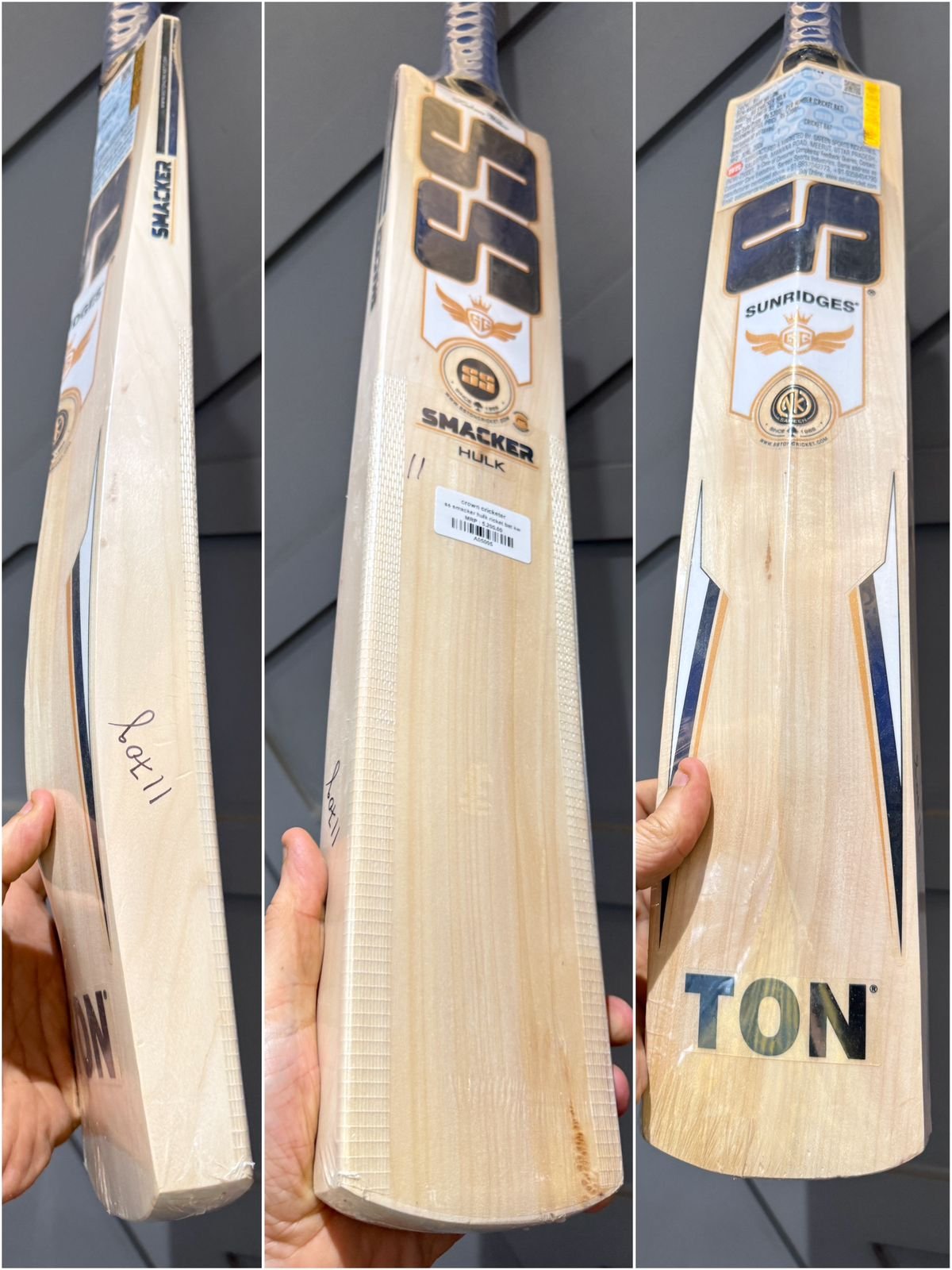 SS Smacker Hulk Ricket Bat kw