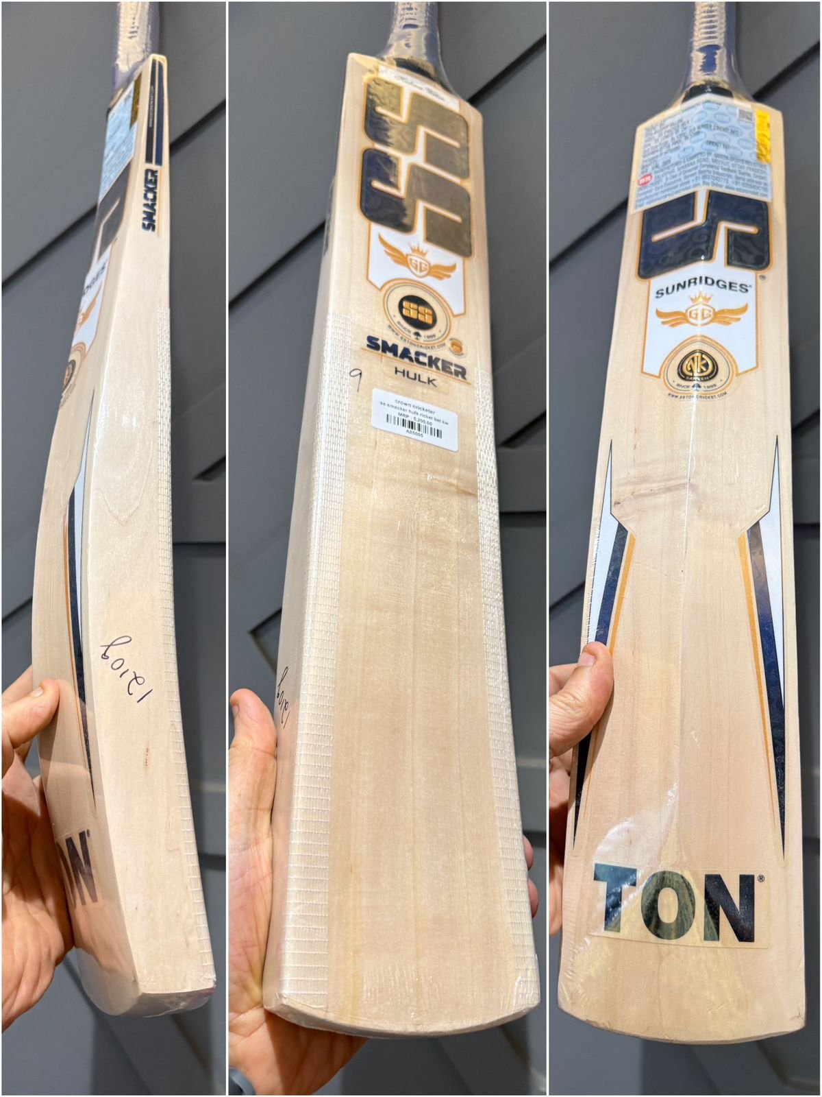 SS Smacker Hulk Ricket Bat kw