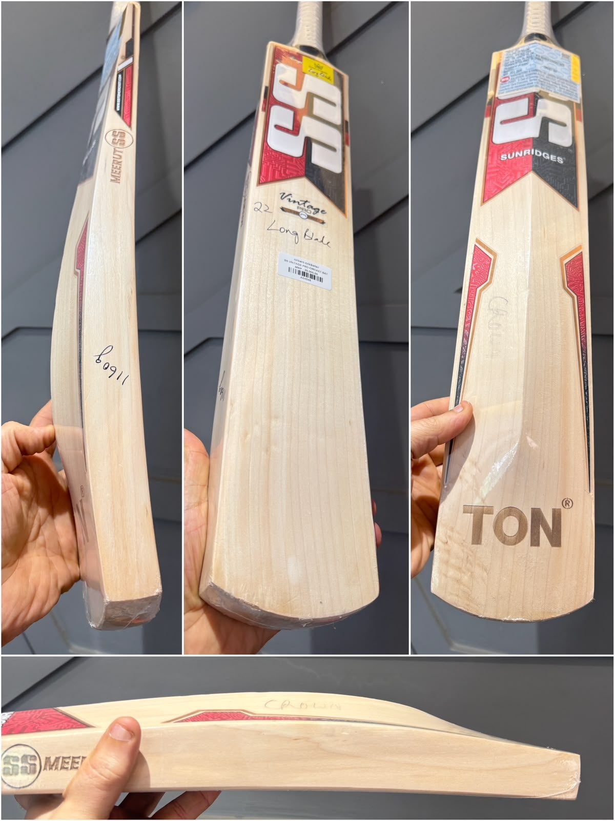SS VINTAGE PRO CRICKET BAT