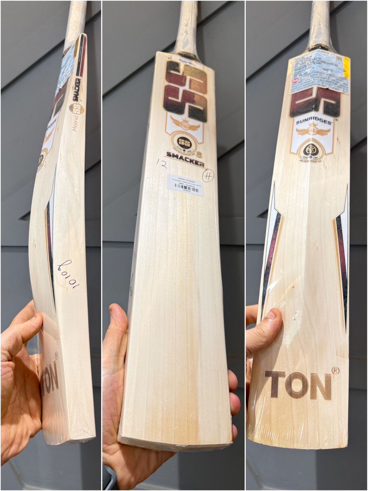 SS smacker cricket bat junior harrow