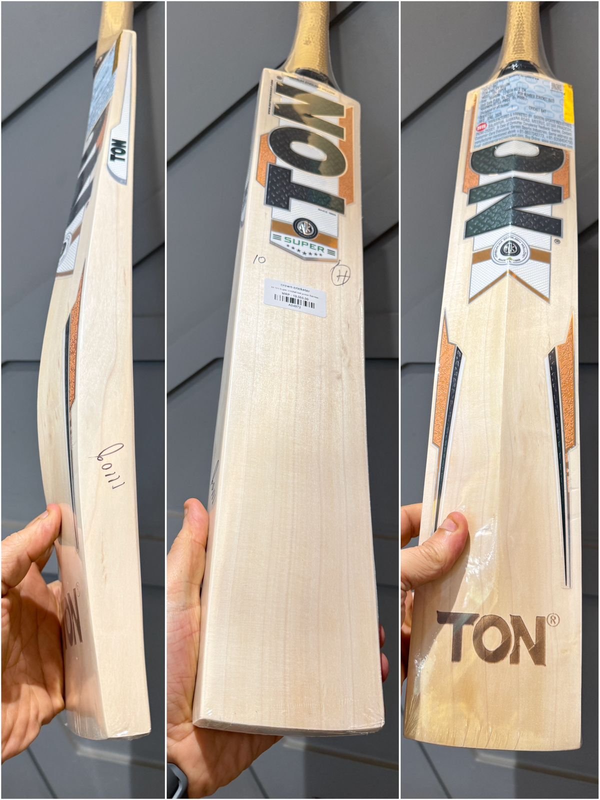 SS ton super cricket bat junior harrow
