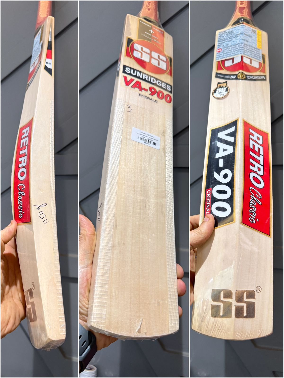 SS va900 Emerald Cricket Bat kw