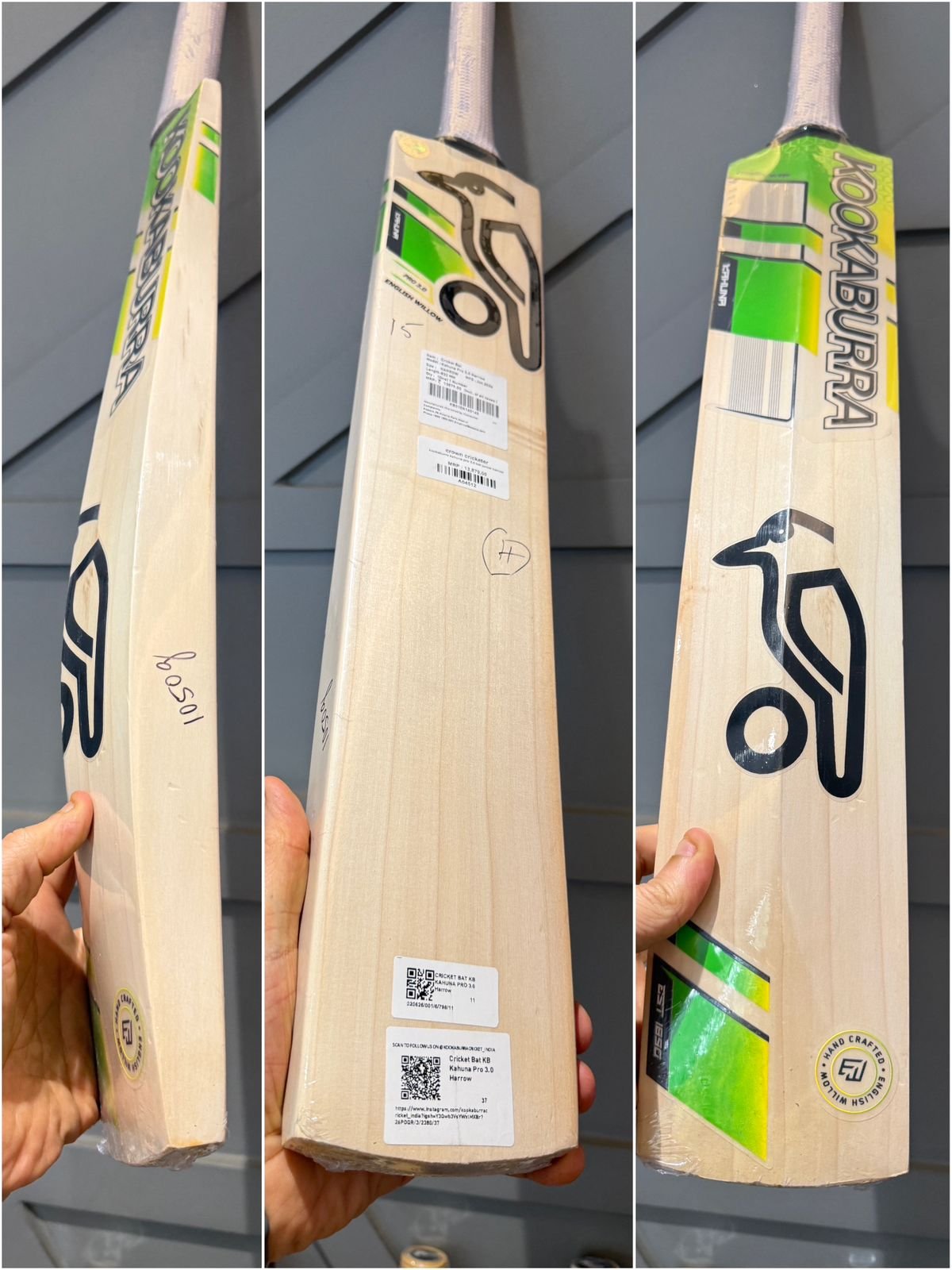 kookaburra kahuna pro 3.0 bat junior harrow