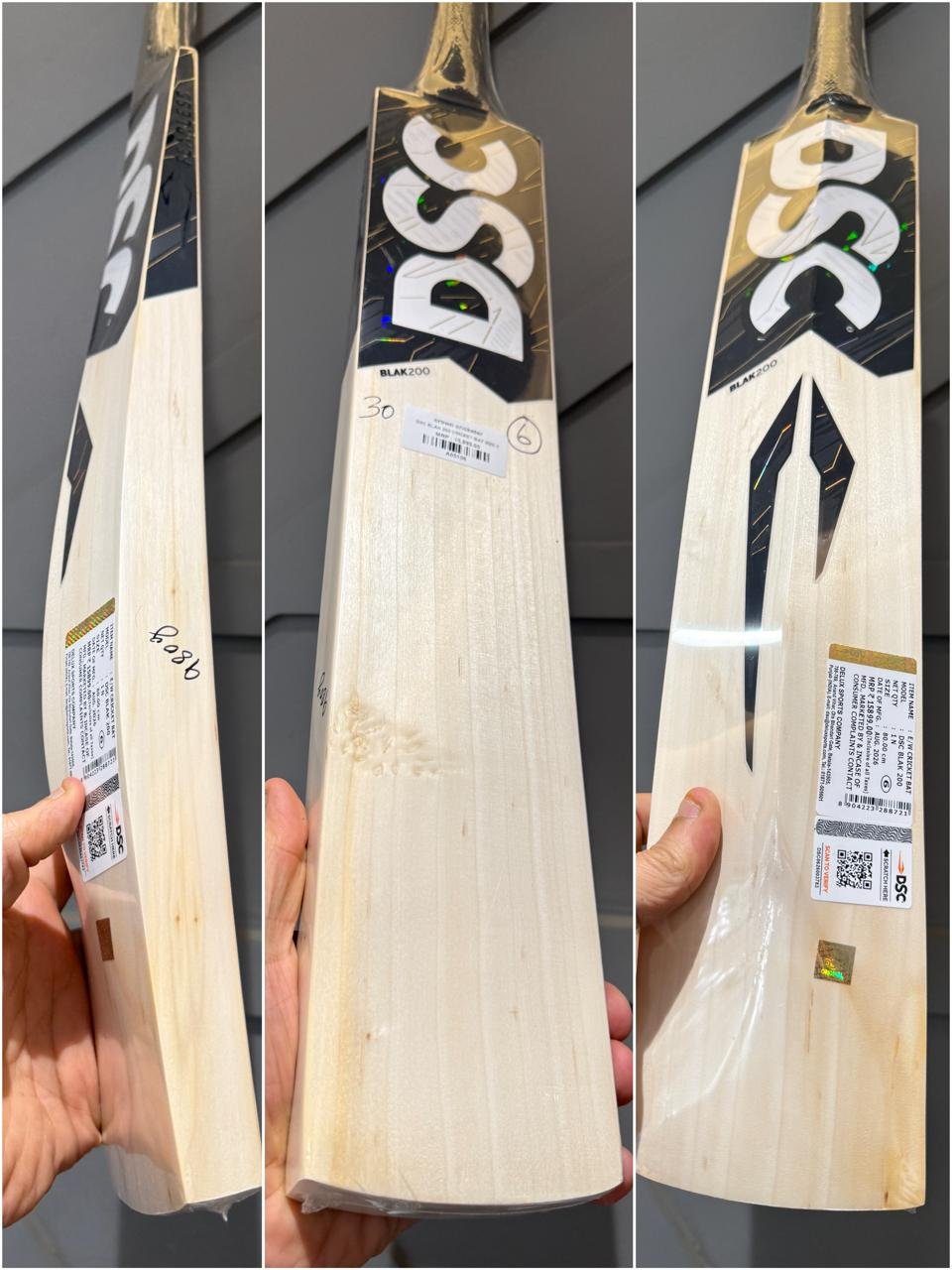 DSC BLAK 200 CRICKET BAT SIZE 6