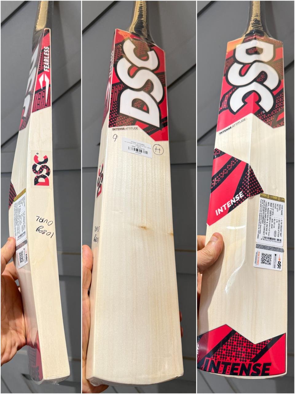 DSC INTENSE ATTITUDE CRICKET BAT HARROW