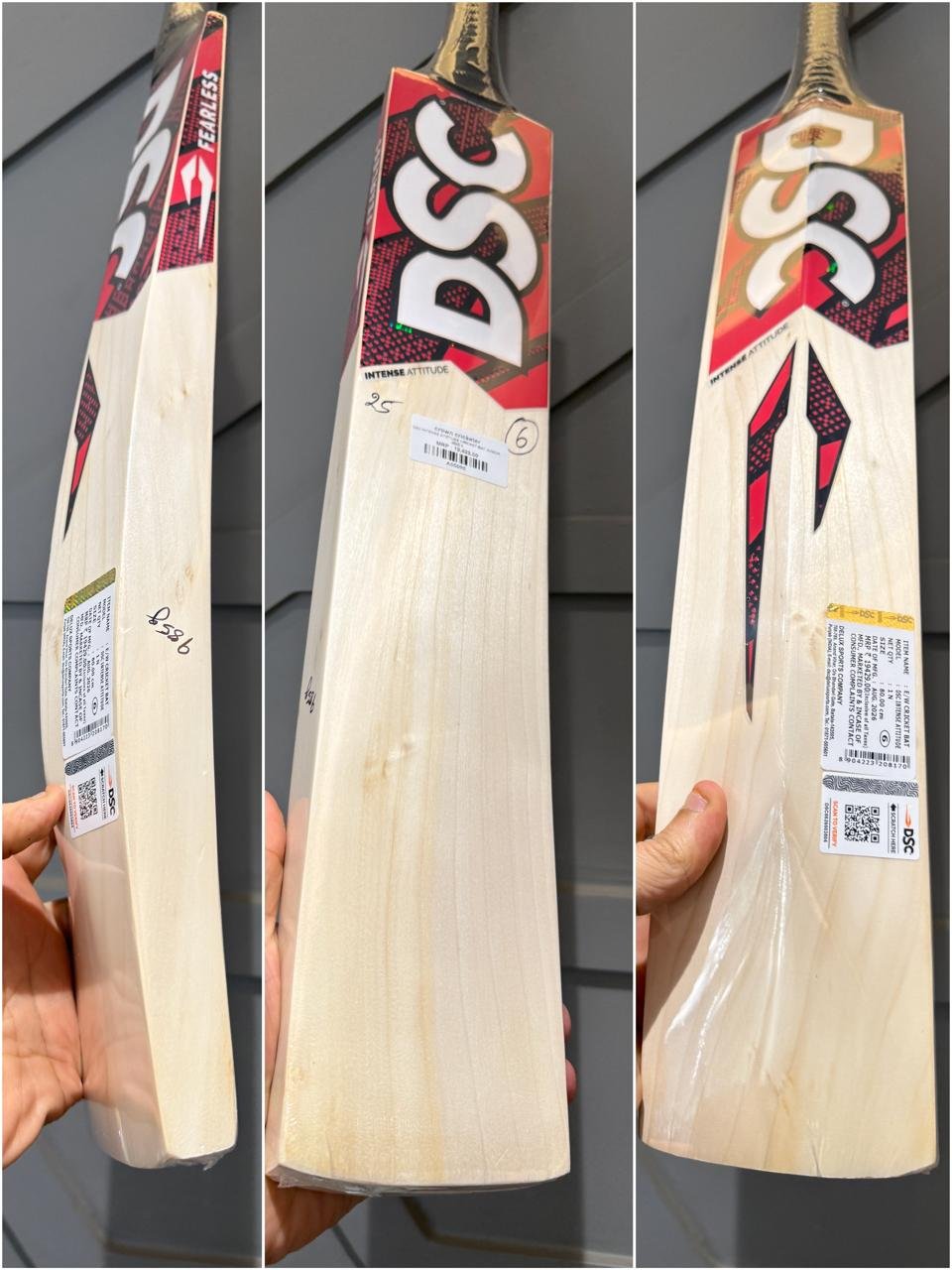 DSC INTENSE ATTITUDE CRICKET BAT Size 6