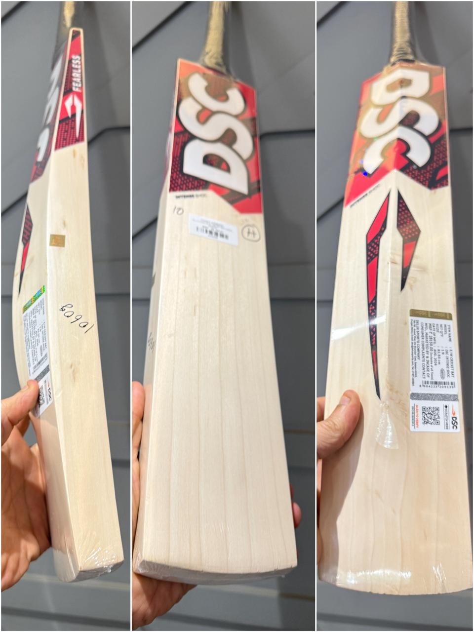 DSC INTENSE SHOC CRICKET BAT HARROW
