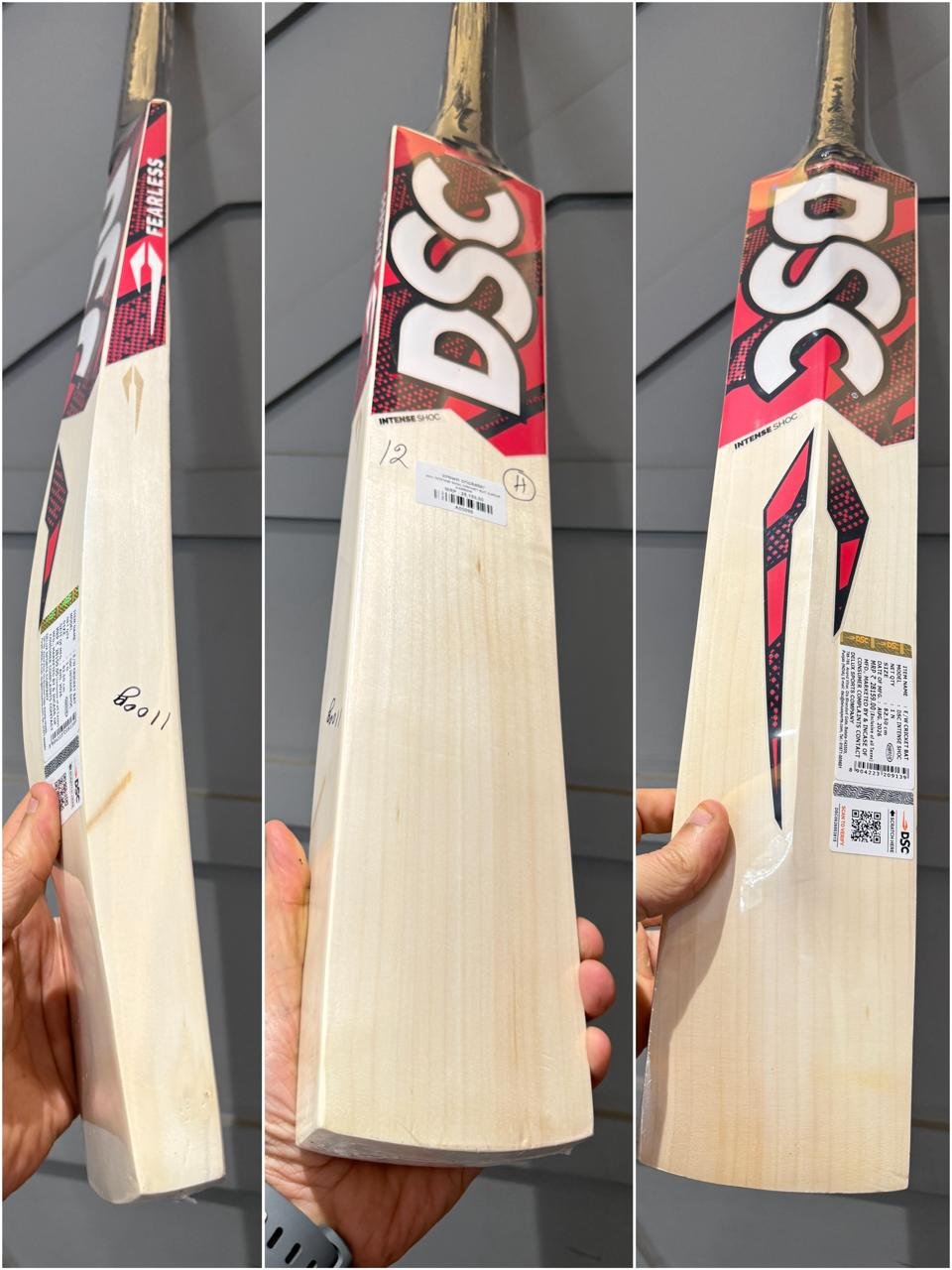 DSC INTENSE SHOC CRICKET BAT HARROW
