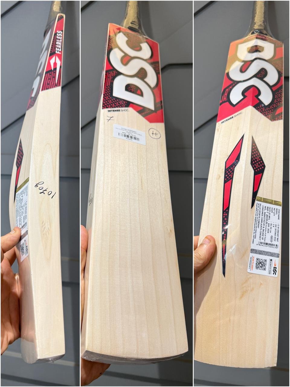 DSC INTENSE SHOC CRICKET BAT HARROW