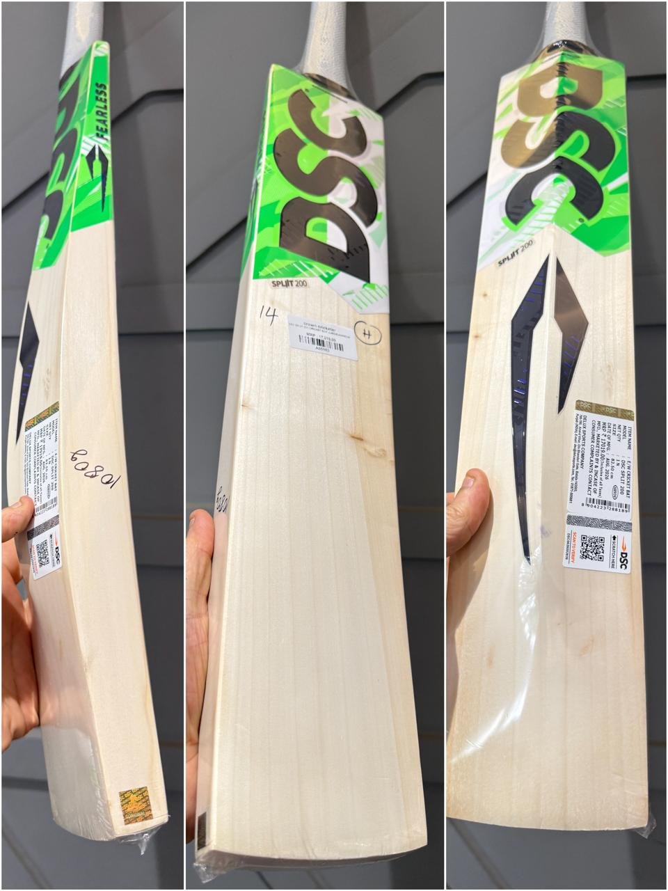 DSC SPLIT 200 CRICKET BAT HARROW