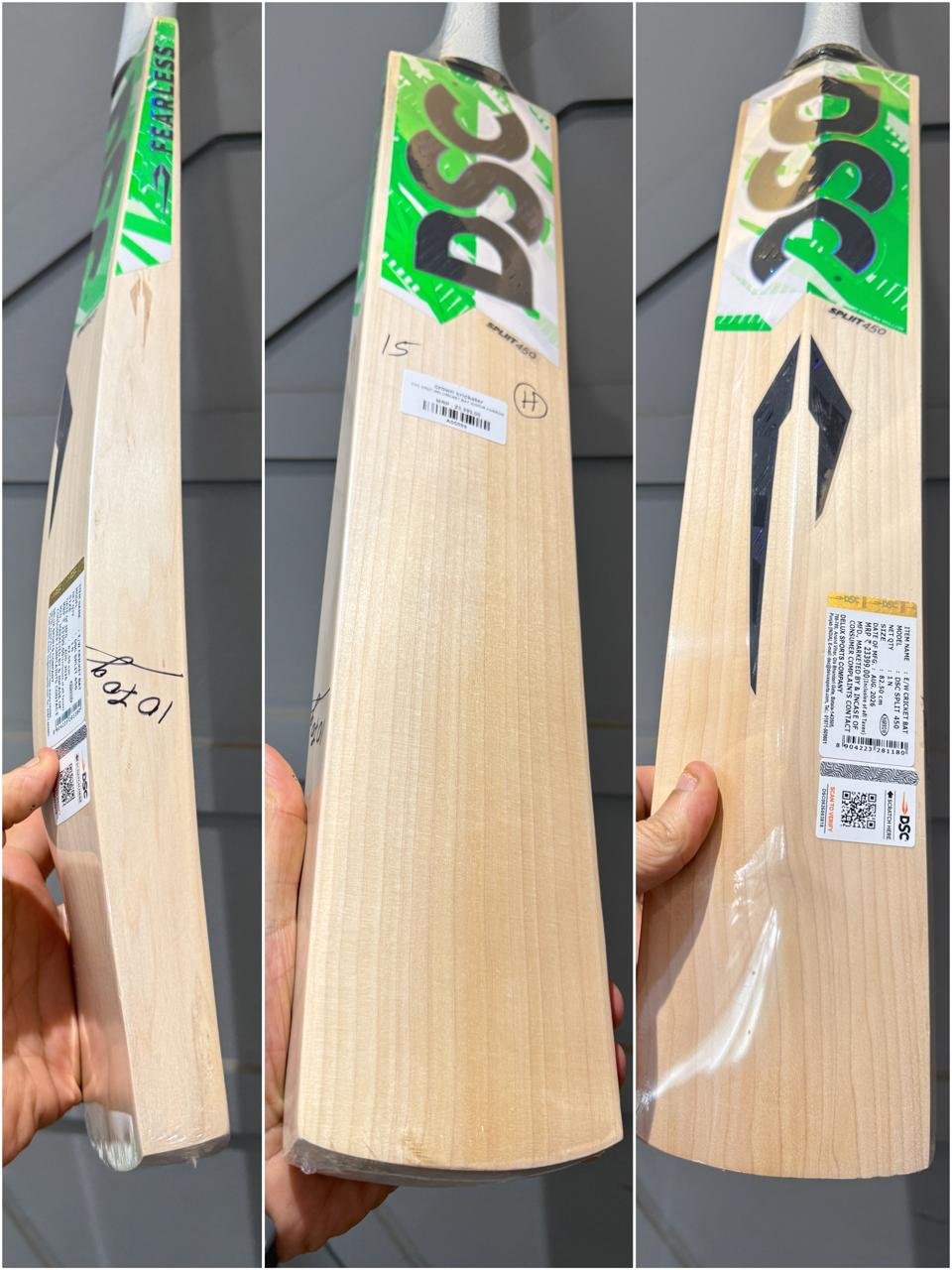 DSC SPLIT 450 CRICKET BAT HARROW