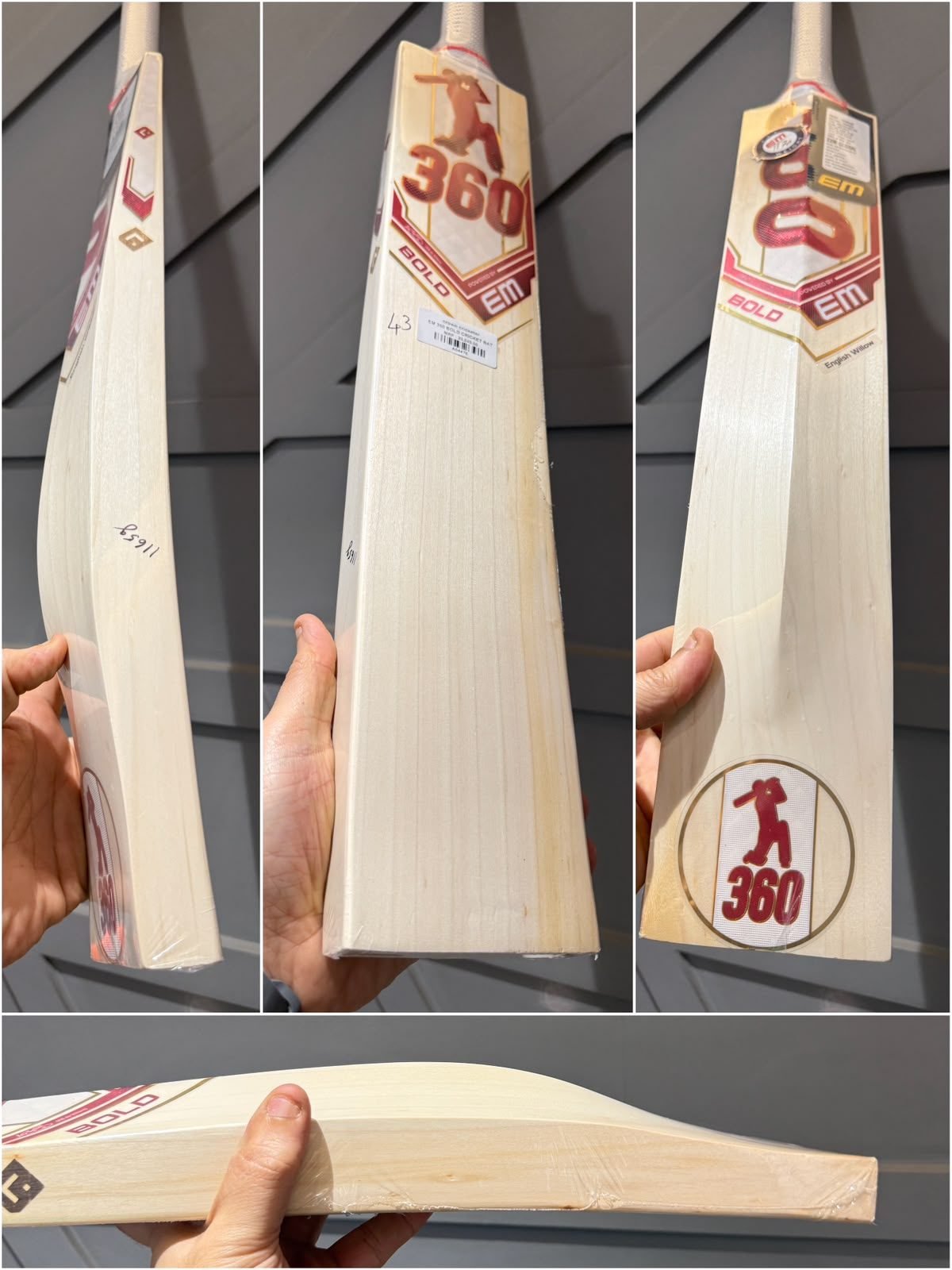 EM 360 BOLD CRICKET BAT