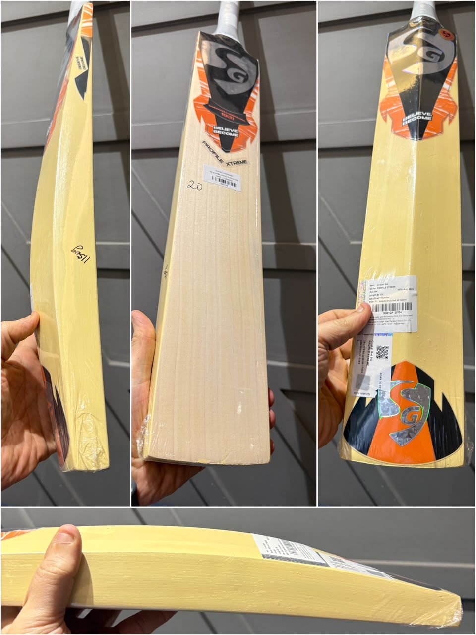 SG profile xtreme cricket bat
