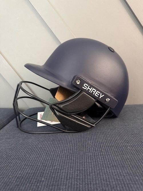 Shrey CHROMA steel Cricket Helmet
