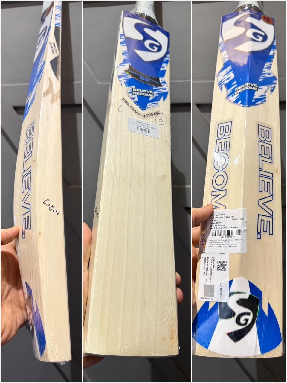 Sg Reliant Xtreme Size 6 Bat