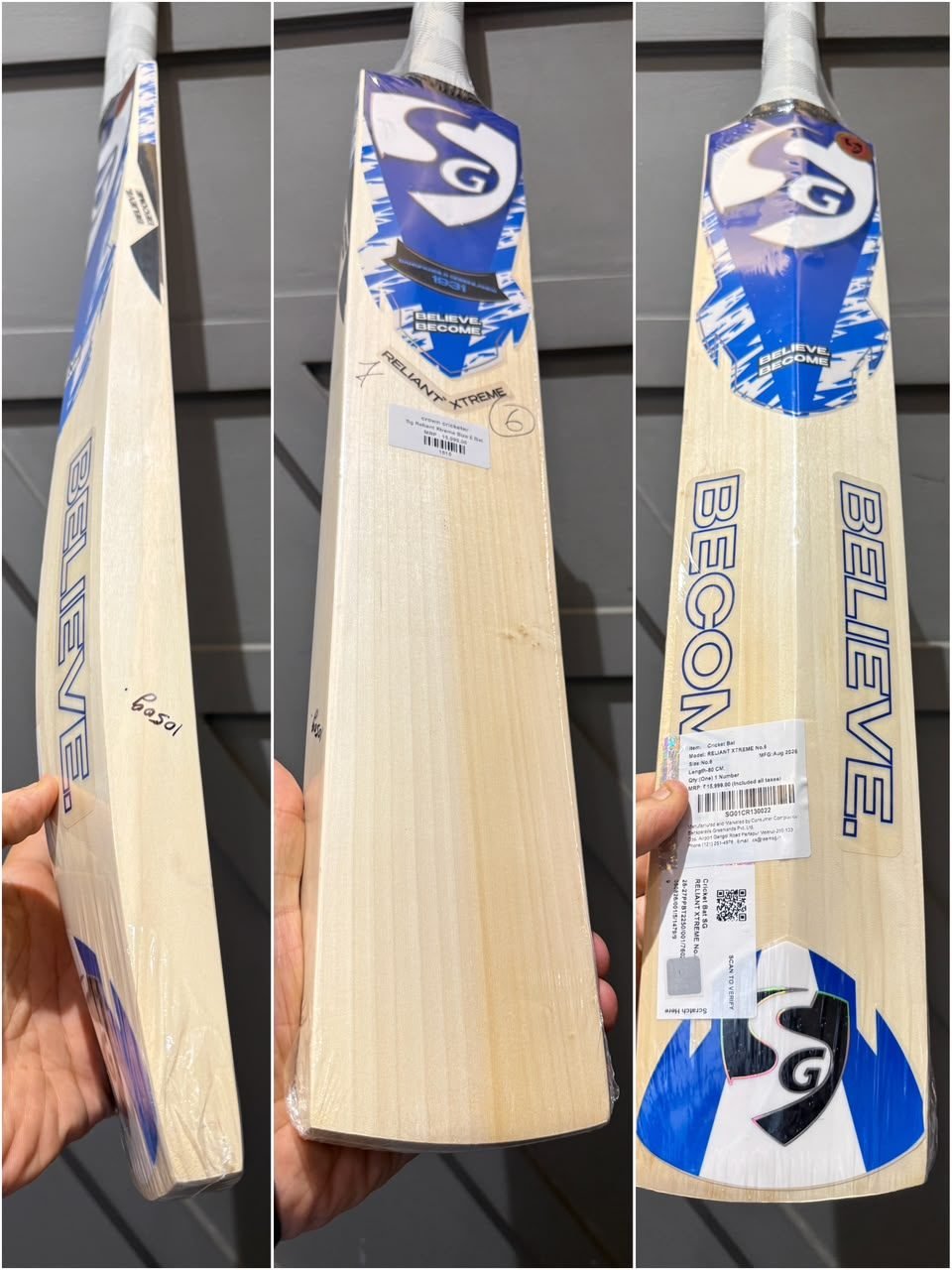 Sg Reliant Xtreme Size 6 Bat