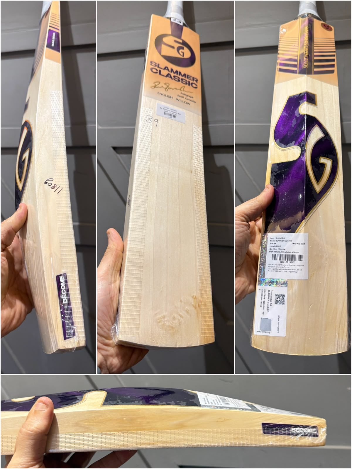 Sg Slammer Classic Bat