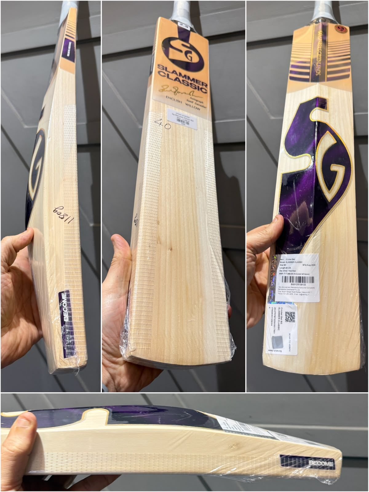 Sg Slammer Classic Bat