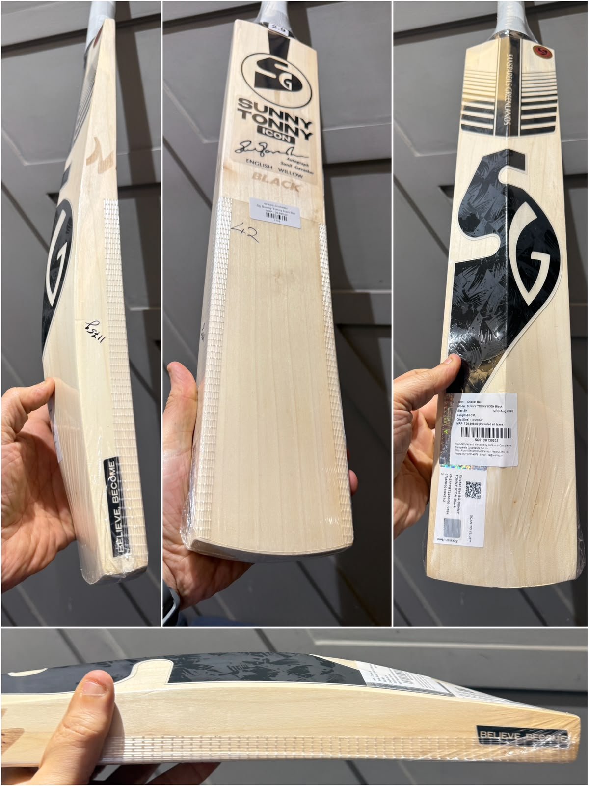 Sg Sunny Tonny Icon Bat