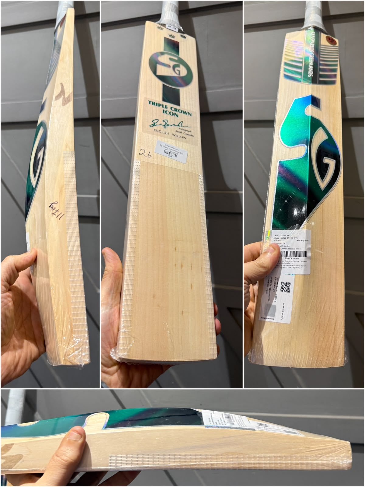 Sg Triple Crown Icon Bat