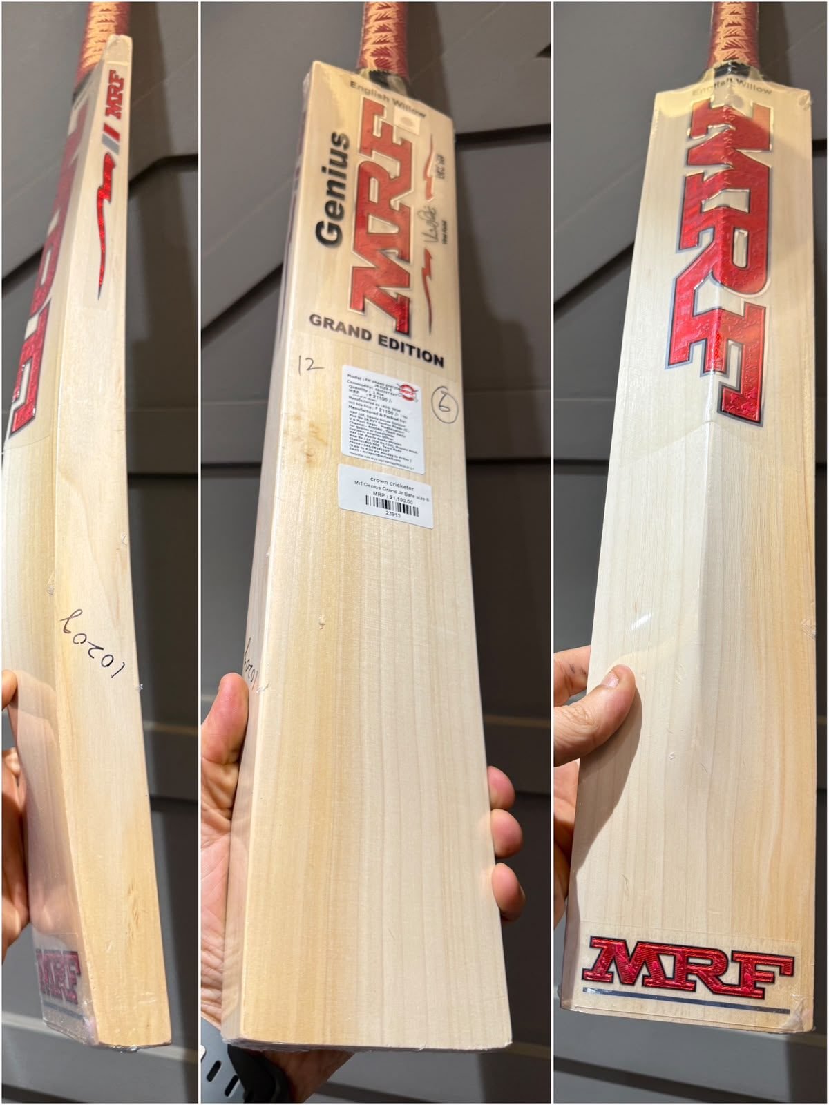 Mrf grand edition cricket bat size 6