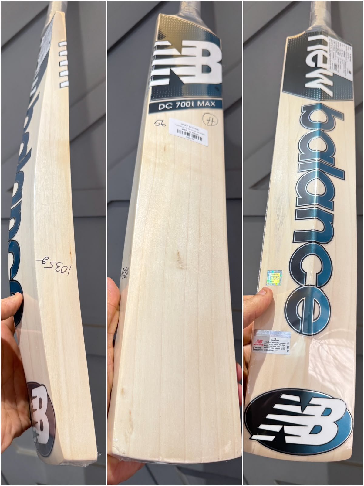 New Balance 700 Max Cricket Bat harrow