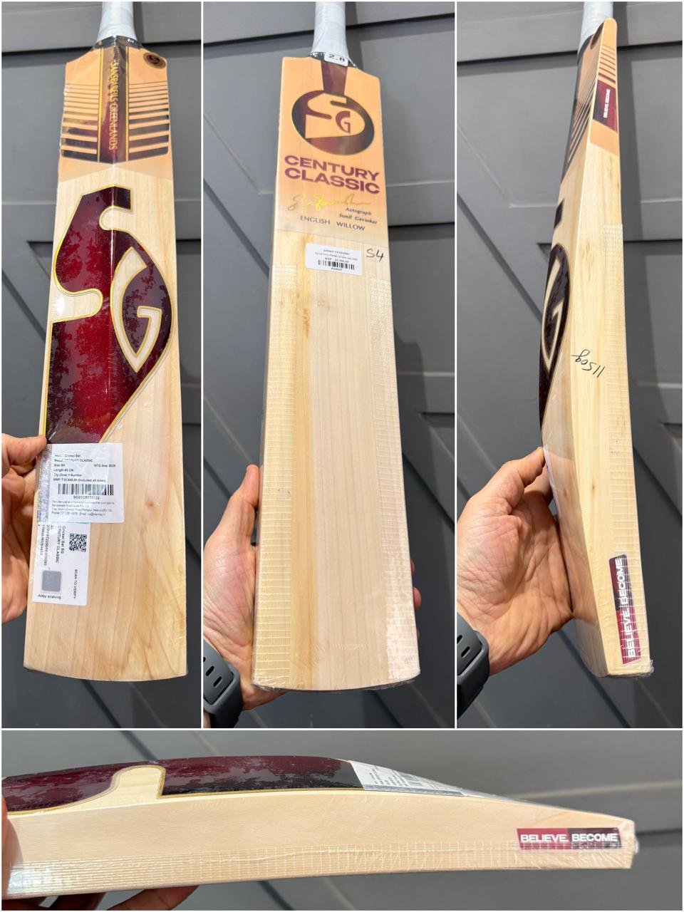 SG Century Classic Cricket Bat