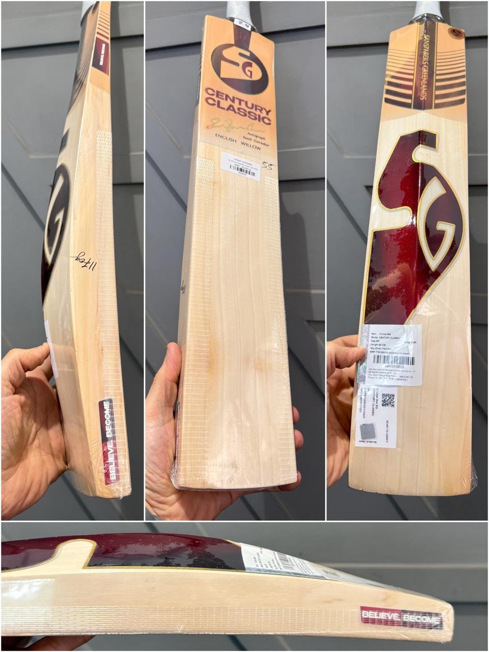 SG Century Classic Cricket Bat