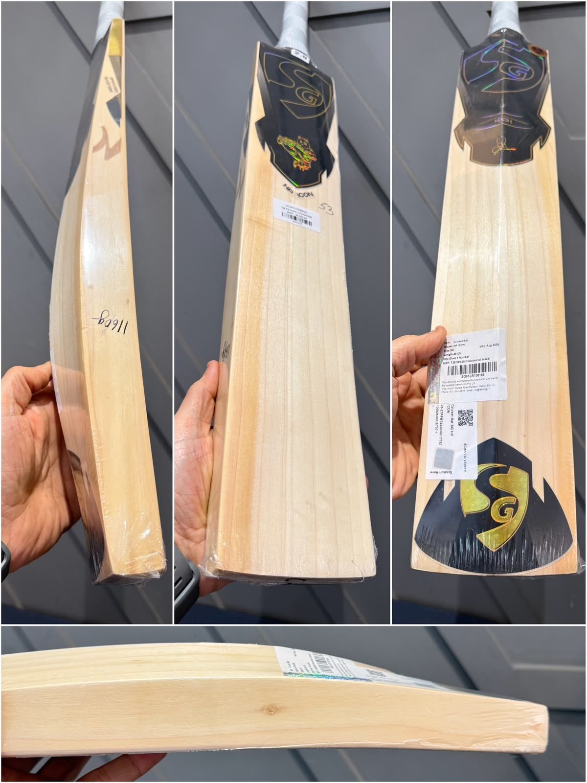SG HP Icon Cricket Bat