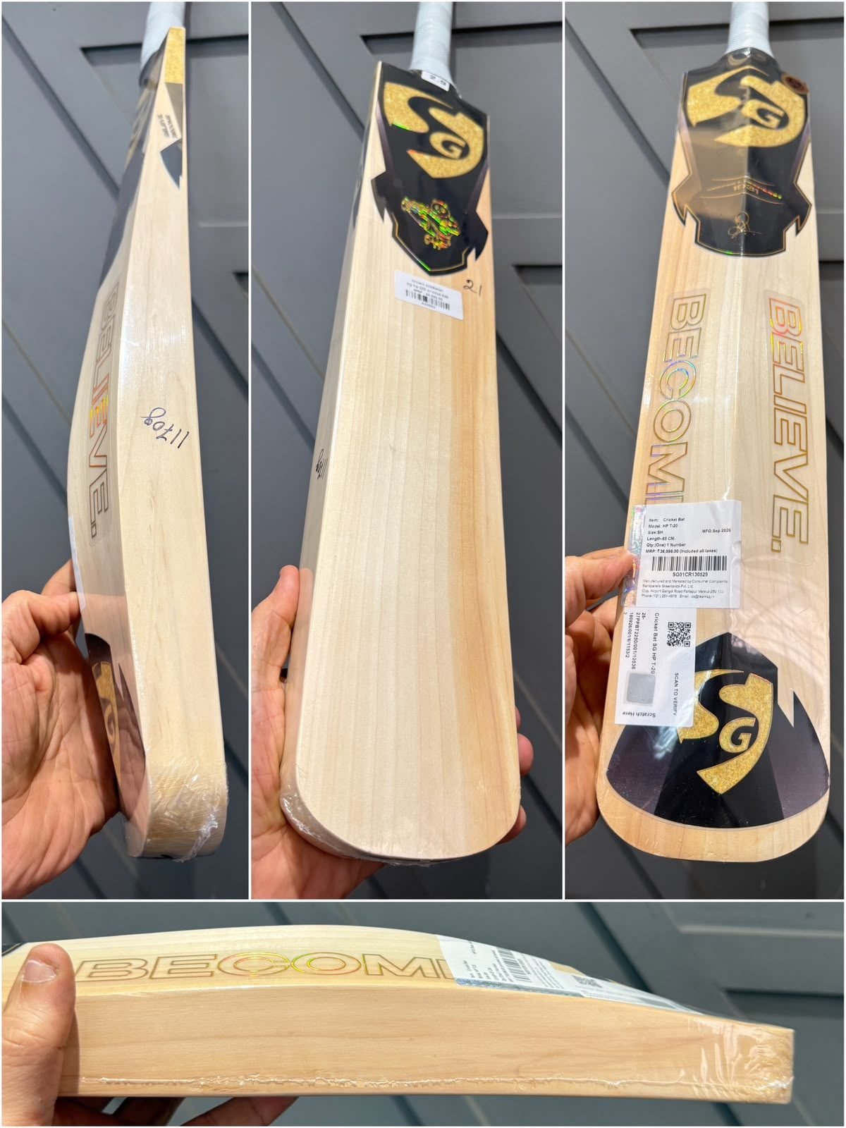 SG HP T-20 Cricket Bat