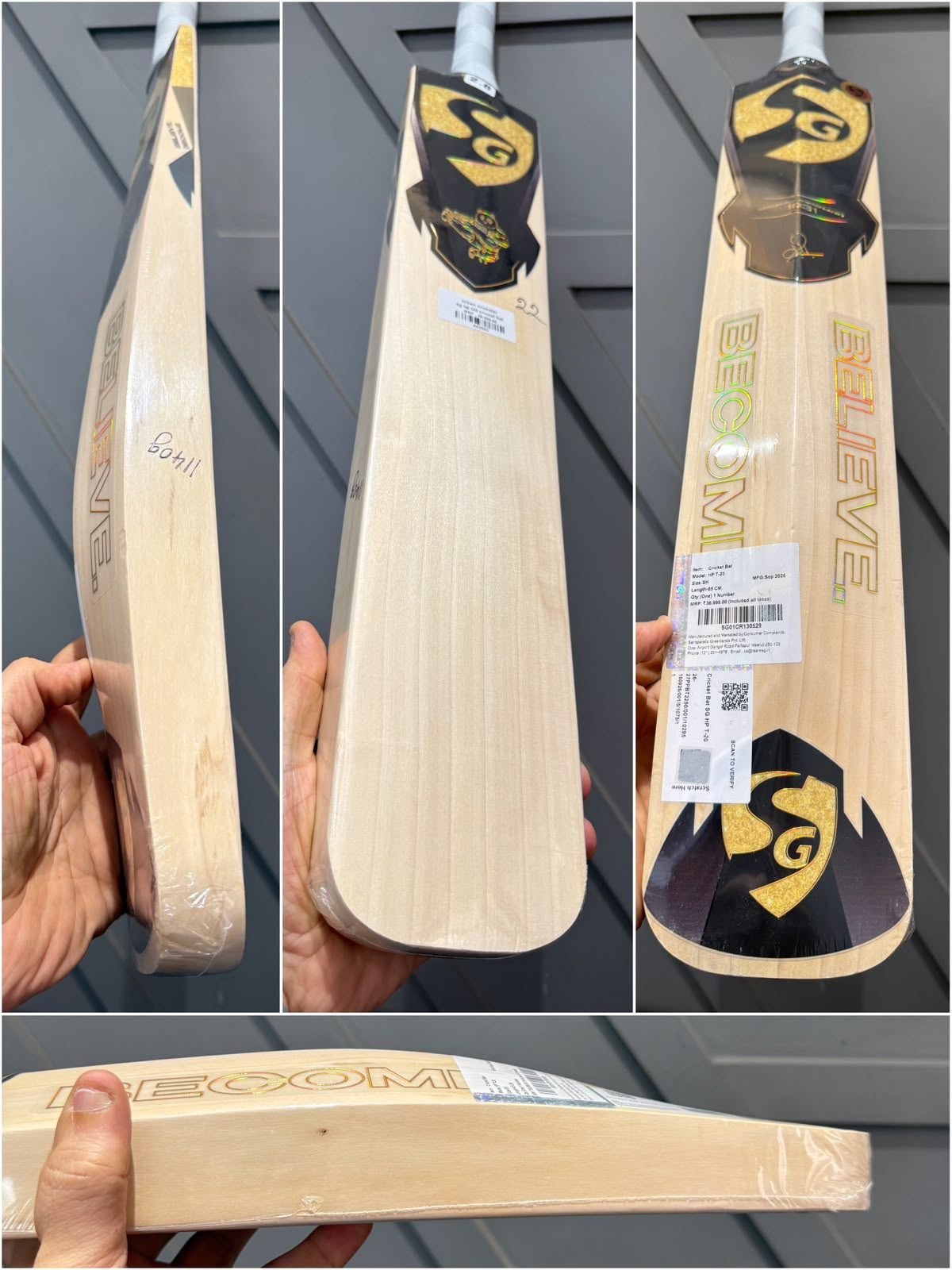 SG HP T-20 Cricket Bat