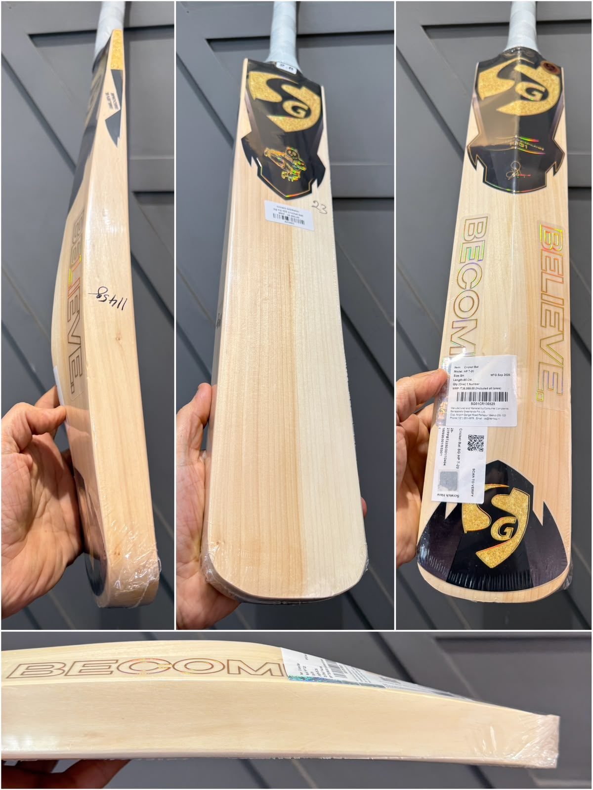 SG HP T-20 Cricket Bat