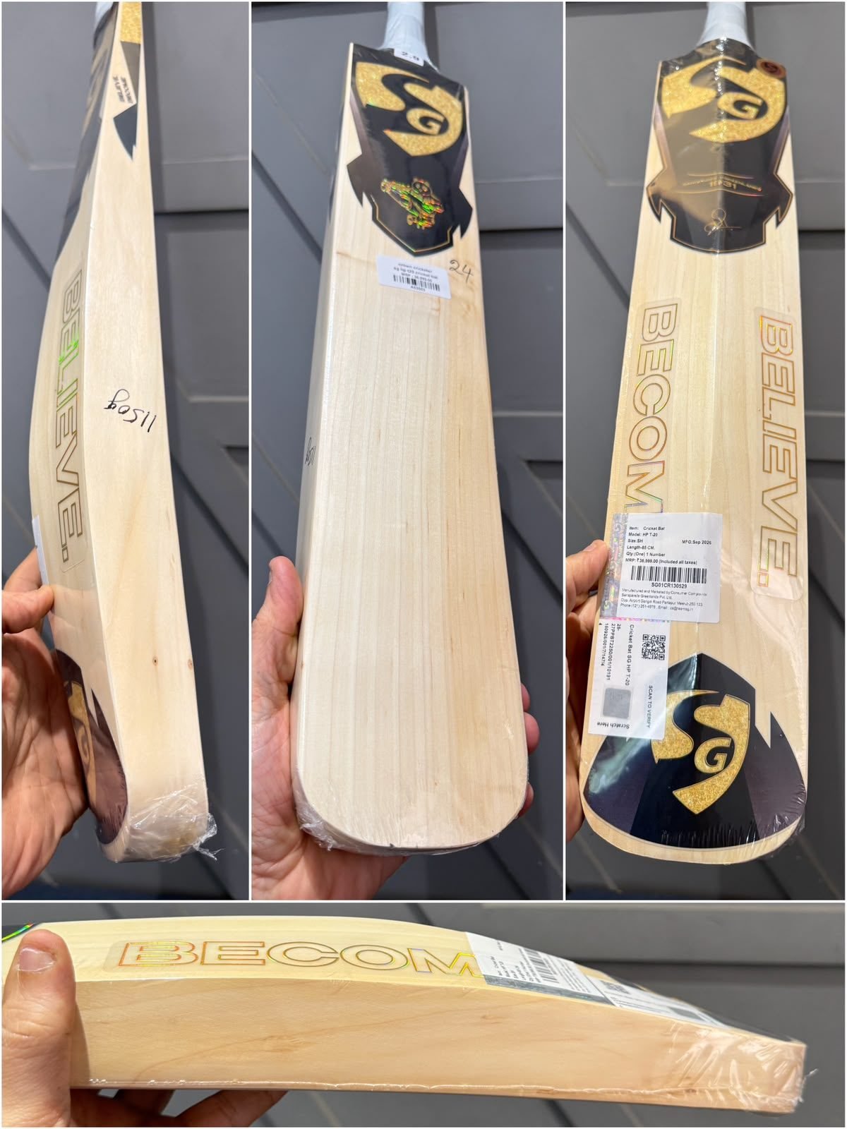 SG HP T-20 Cricket Bat