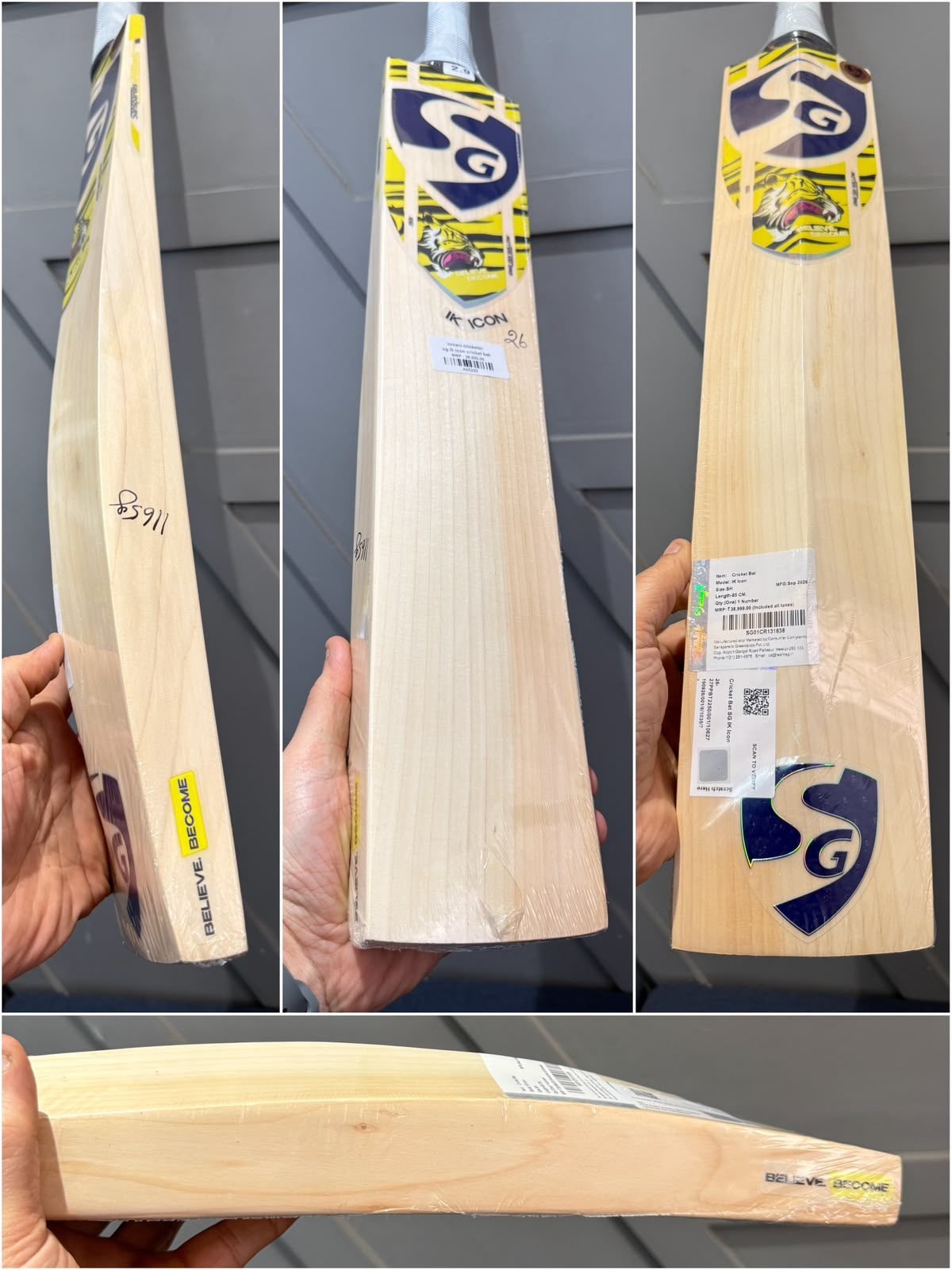 SG IK Icon Cricket Bat
