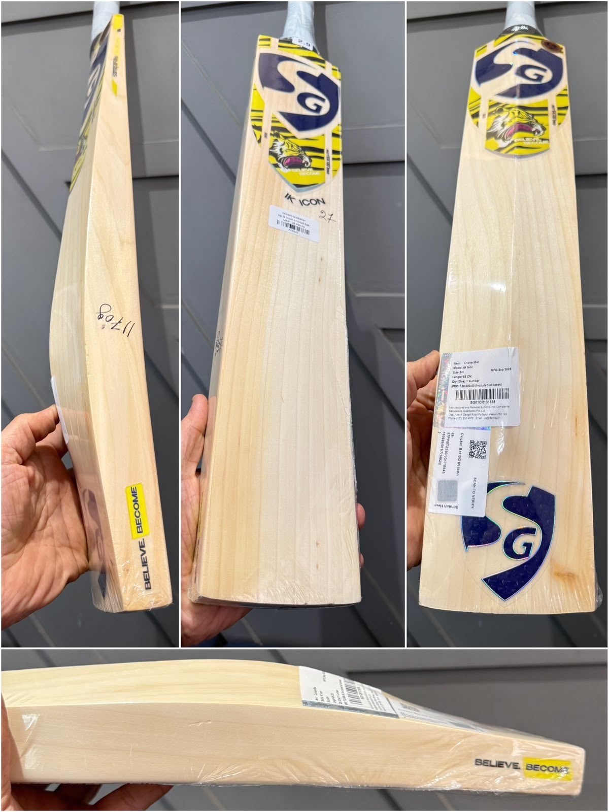 SG IK Icon Cricket Bat