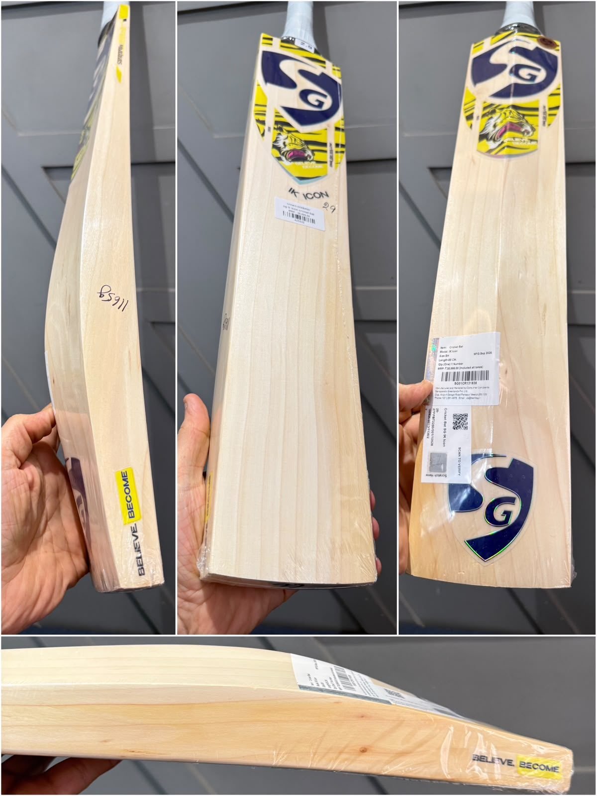 SG IK Icon Cricket Bat