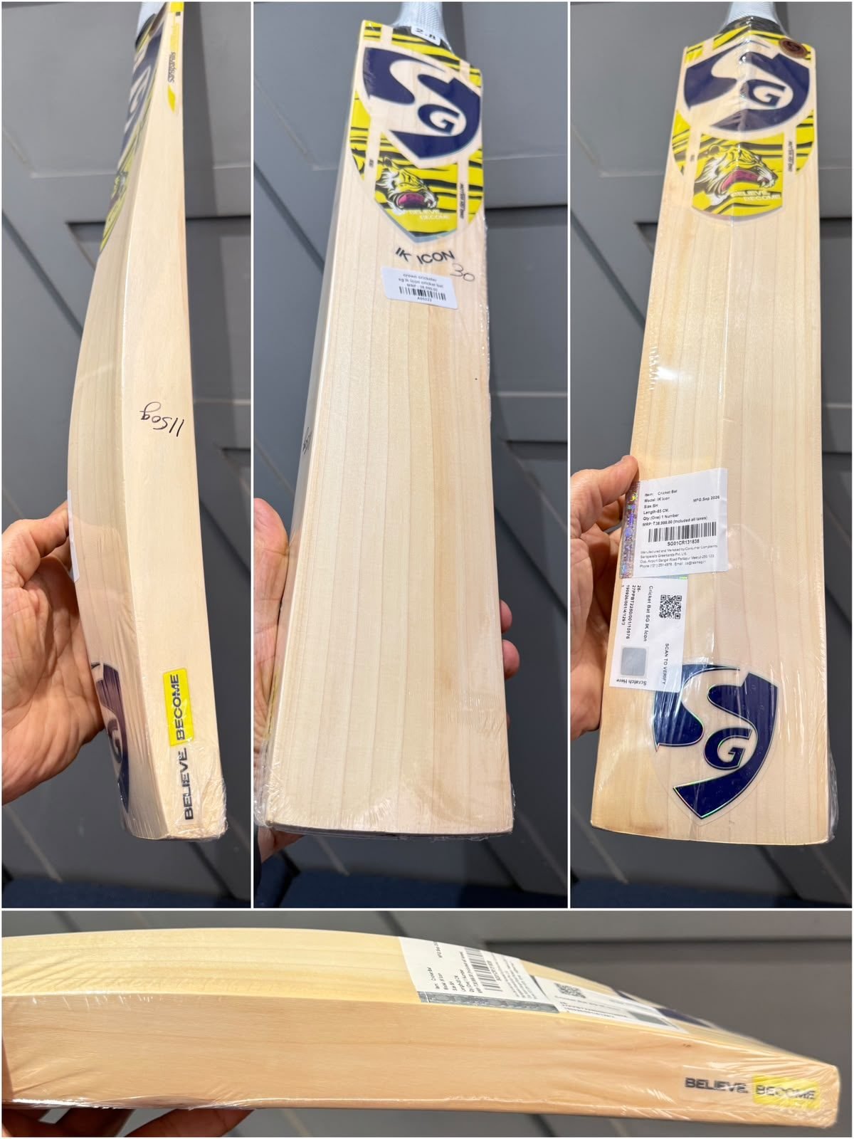 SG IK Icon Cricket Bat