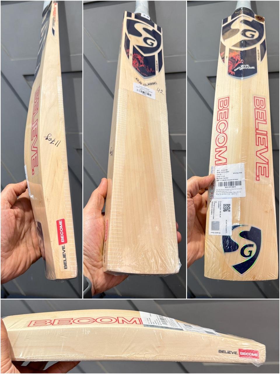 SG KLR Classic Cricket Bat