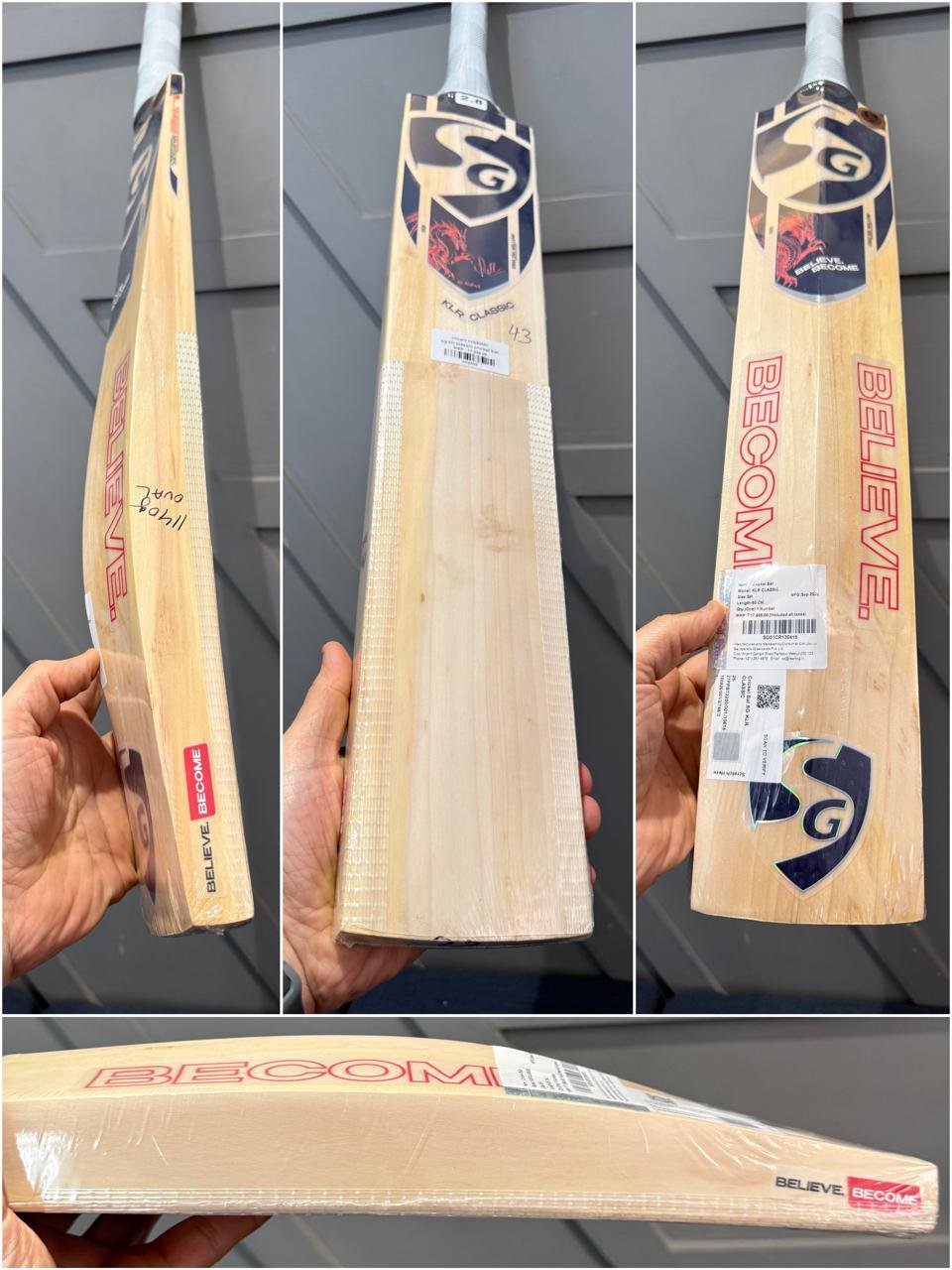 SG KLR Classic Cricket Bat