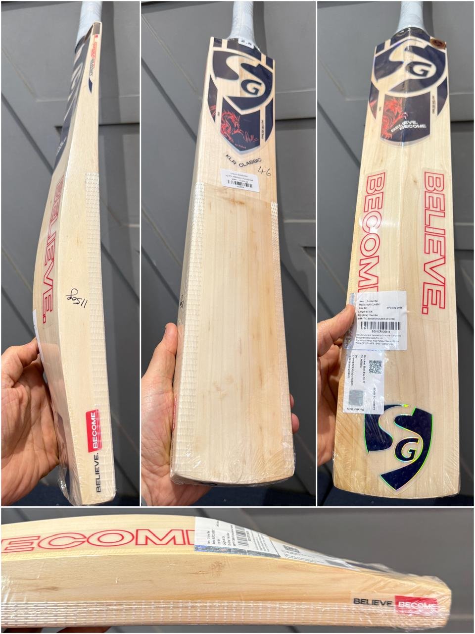 SG KLR Classic Cricket Bat