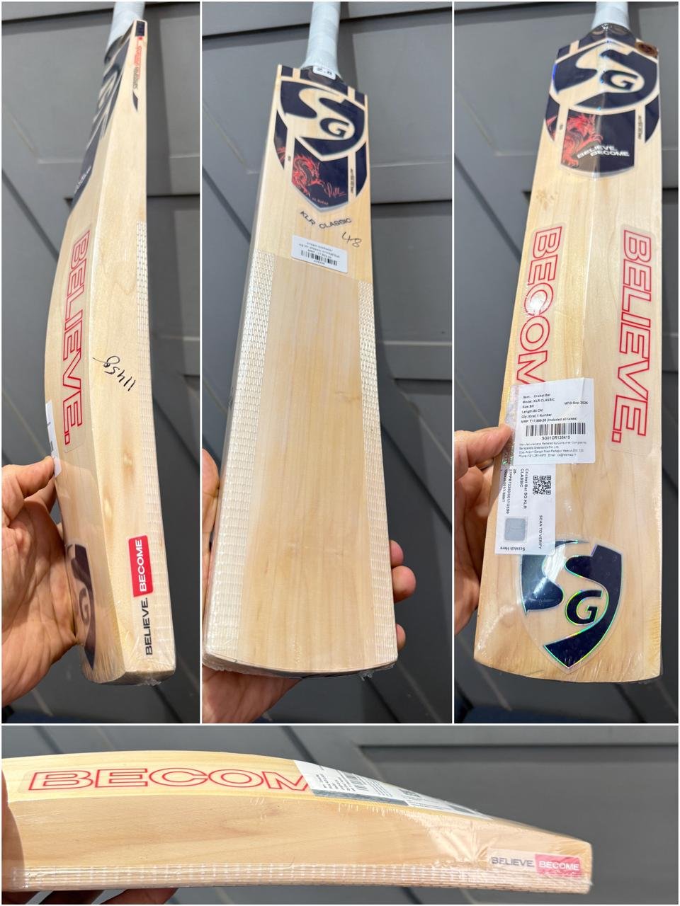 SG KLR Classic Cricket Bat
