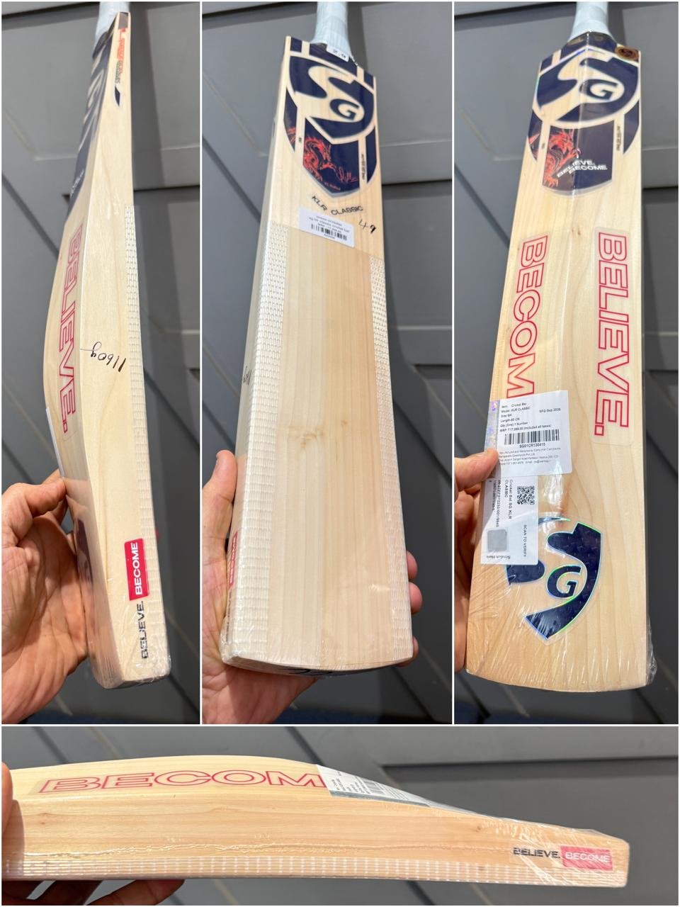 SG KLR Classic Cricket Bat