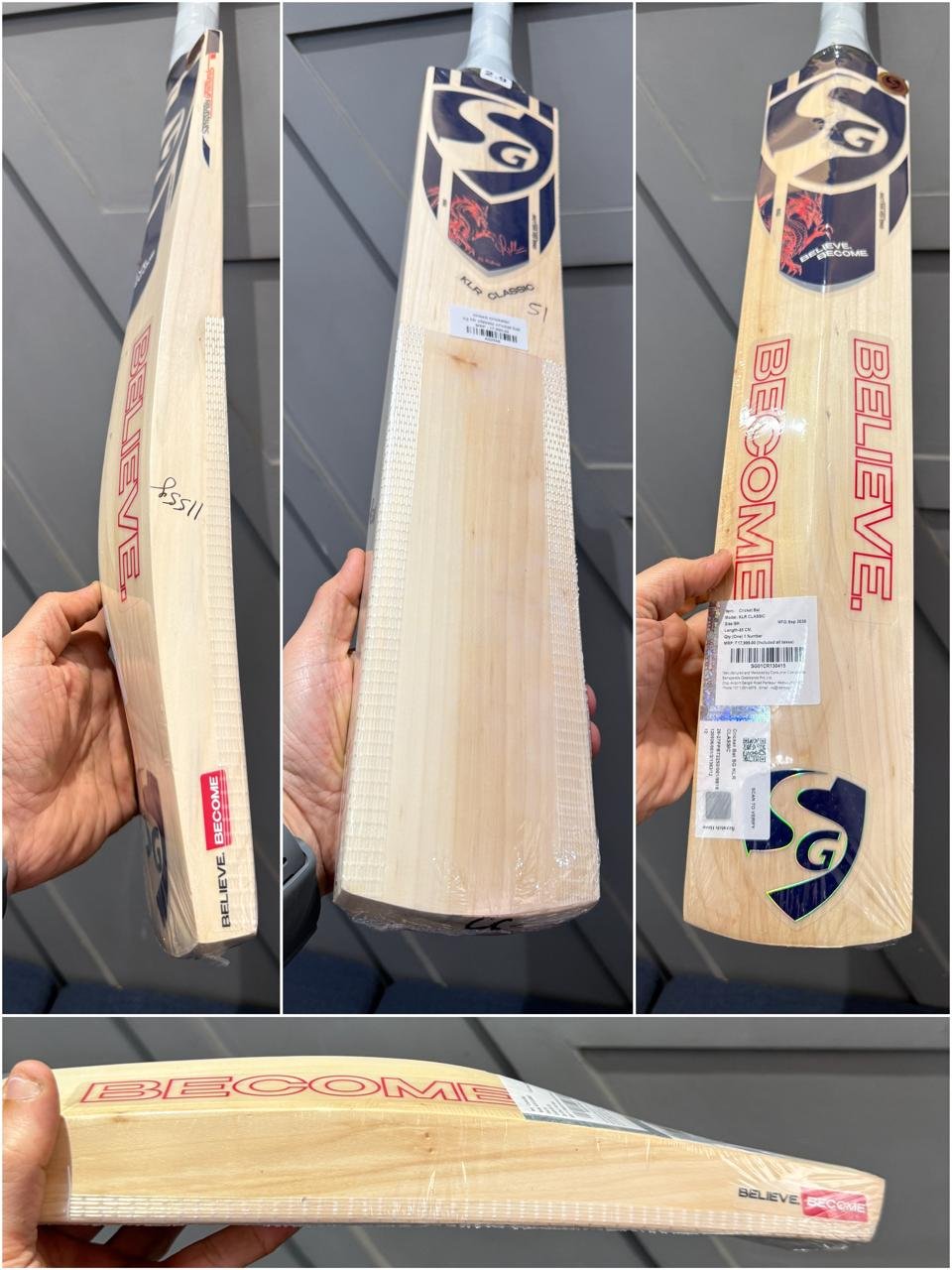SG KLR Classic Cricket Bat